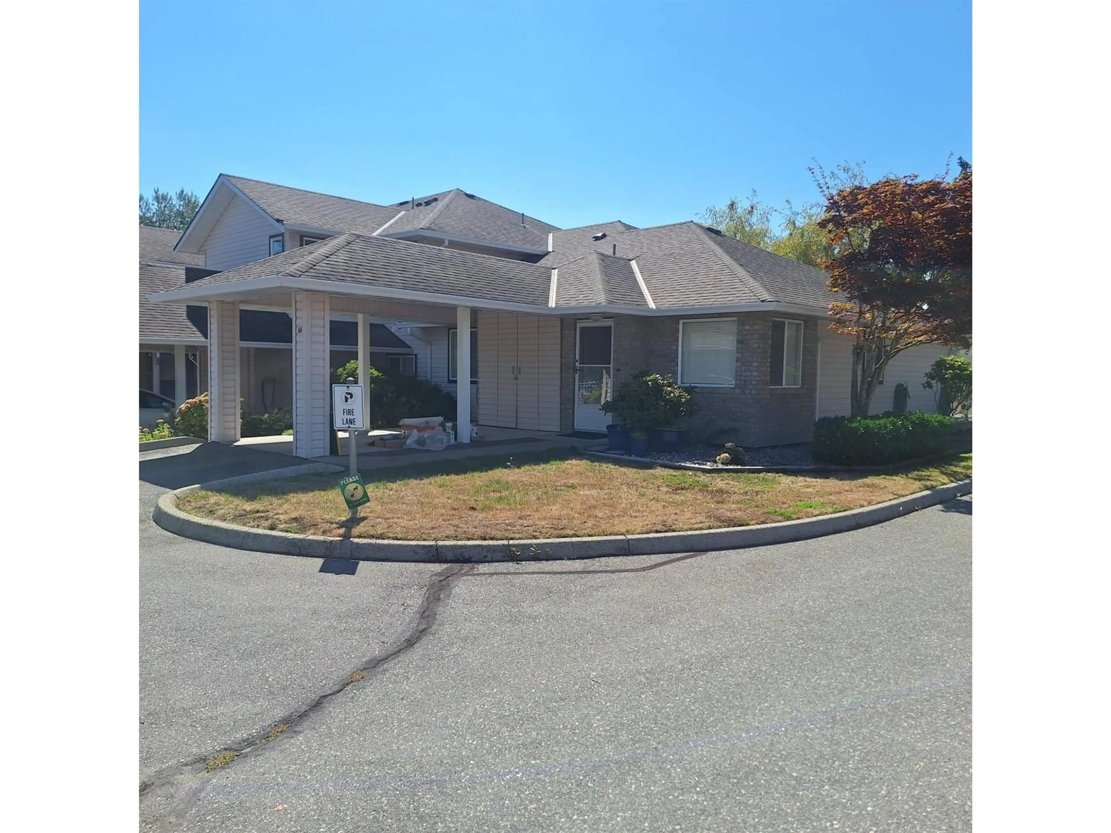 A pic from outside/outdoor area/front of a property/back of a property/a pic from drone, street for 48 - 15020 66A, Surrey British Columbia V3S2A5