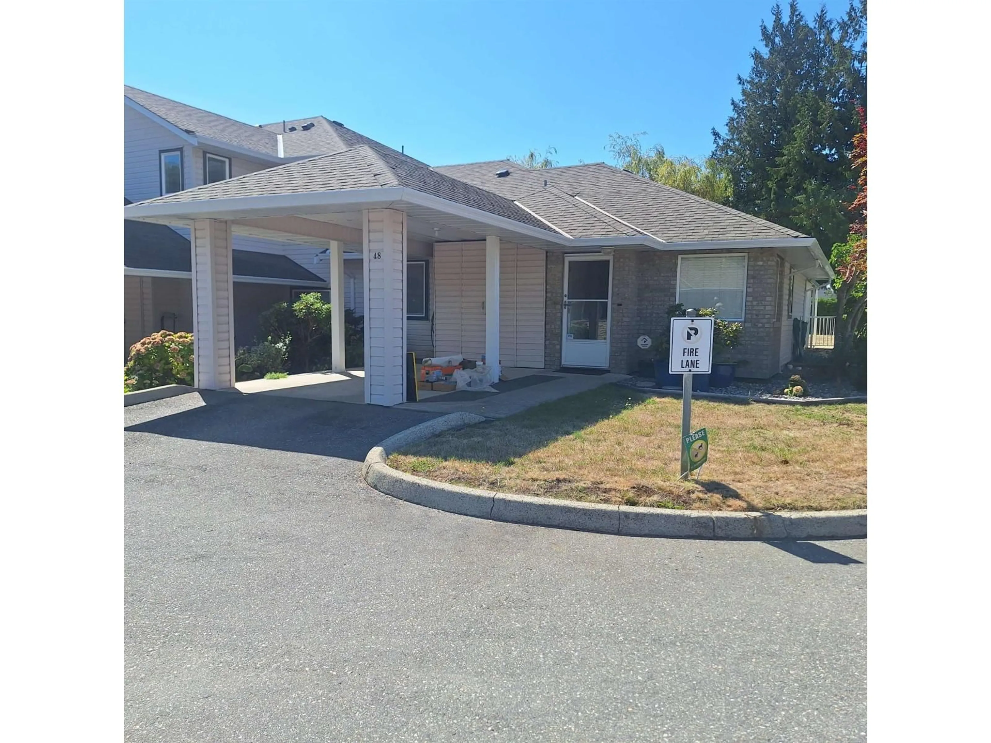 A pic from outside/outdoor area/front of a property/back of a property/a pic from drone, street for 48 - 15020 66A, Surrey British Columbia V3S2A5