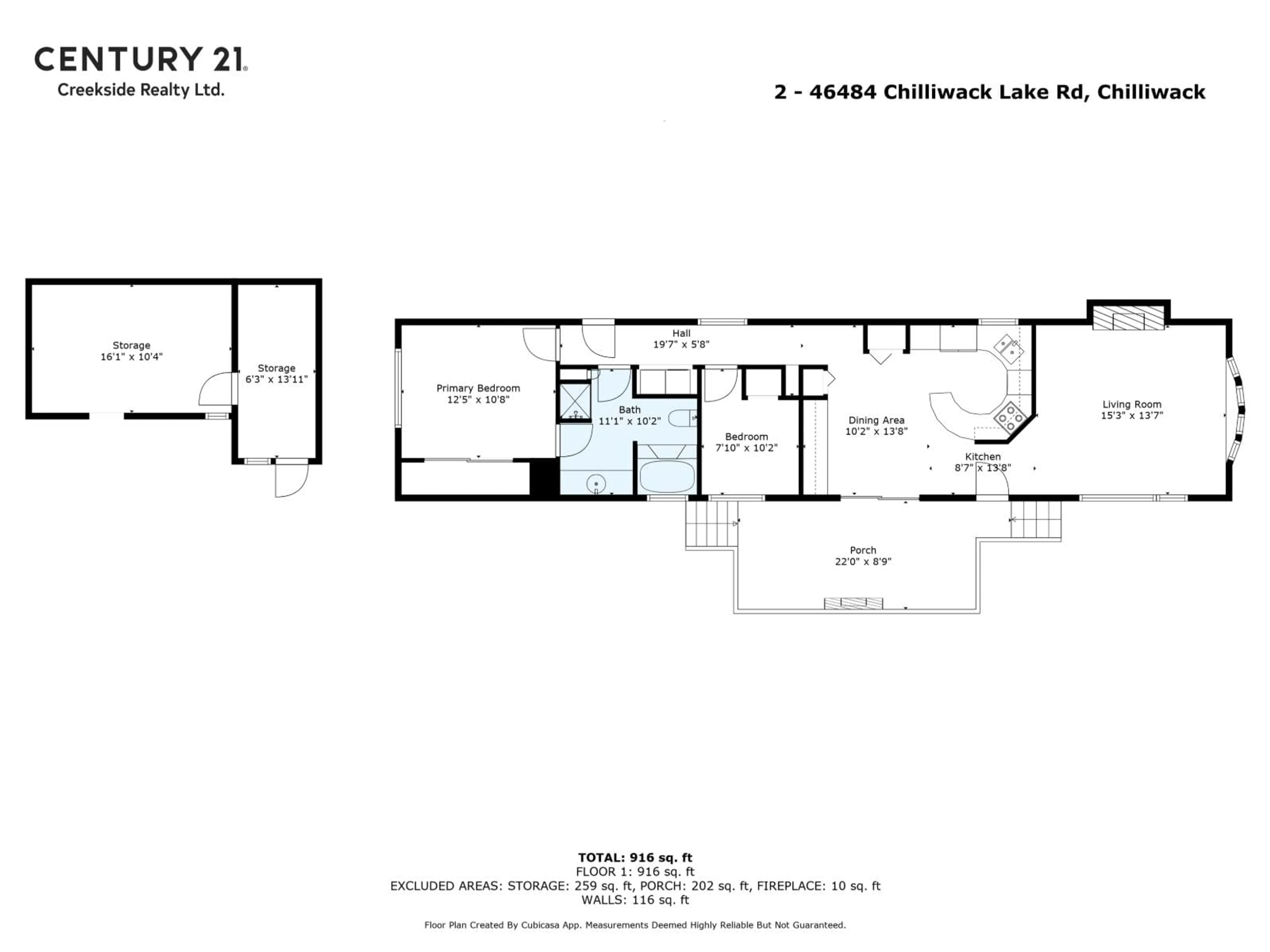 Floor plan for 2 - 46484 CHILLIWACK LAKE ROAD, Chilliwack British Columbia V2R3R7