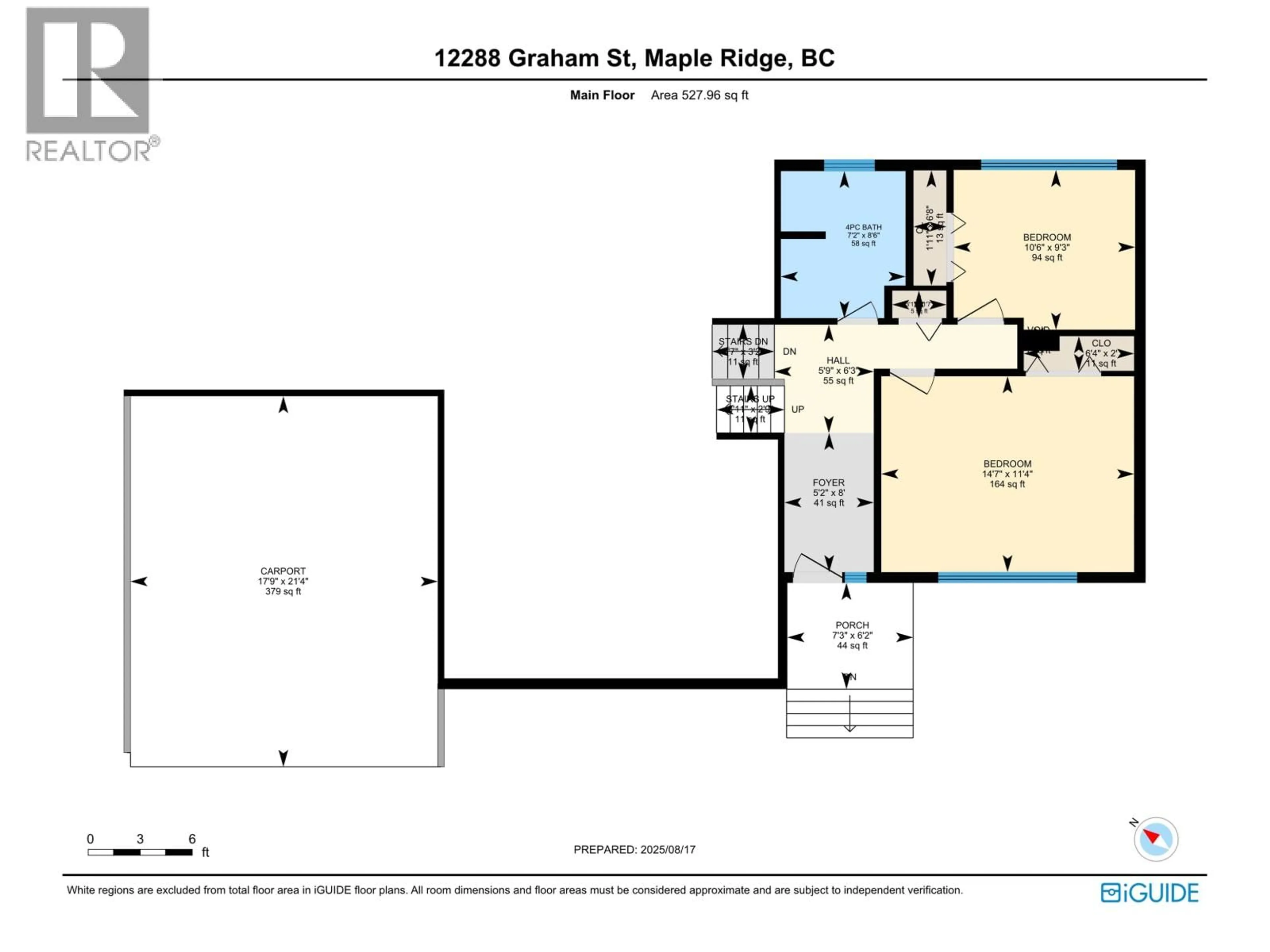 Floor plan for 11288 GRAHAM STREET, Maple Ridge British Columbia V2W1M9