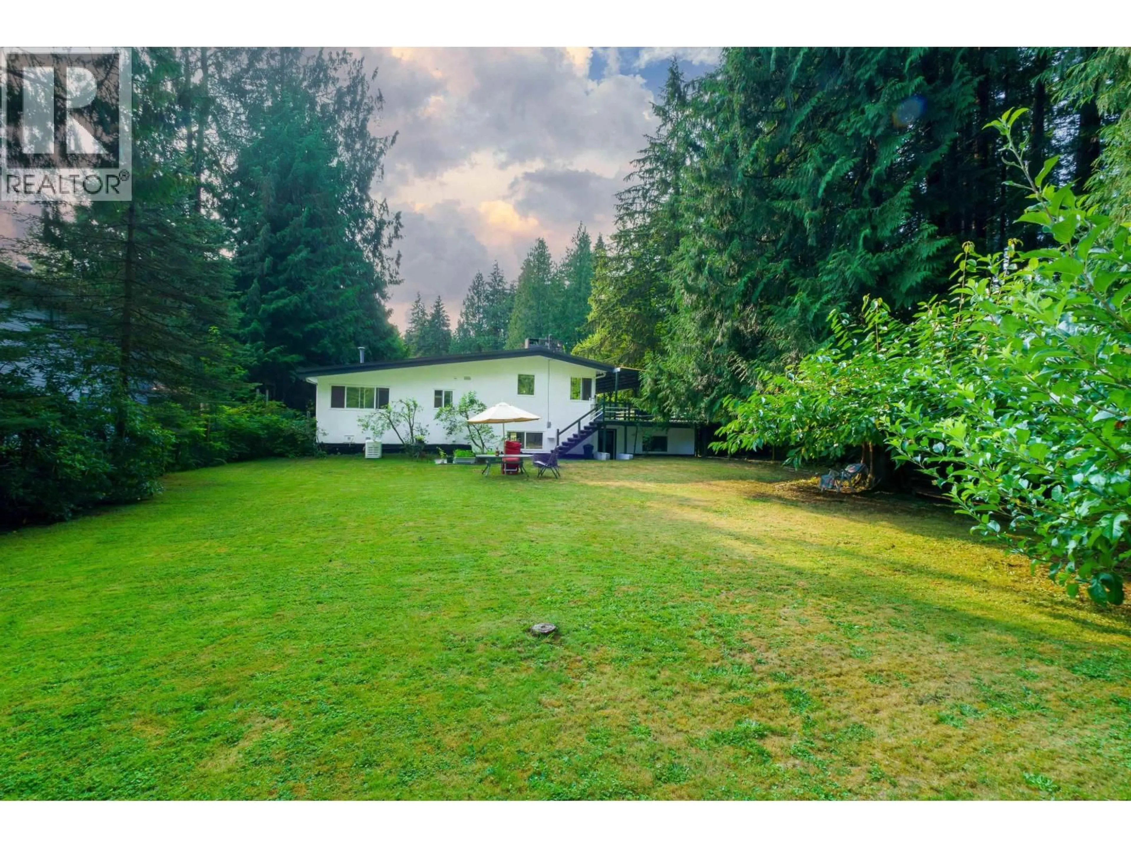 A pic from outside/outdoor area/front of a property/back of a property/a pic from drone, forest/trees view for 11288 GRAHAM STREET, Maple Ridge British Columbia V2W1M9
