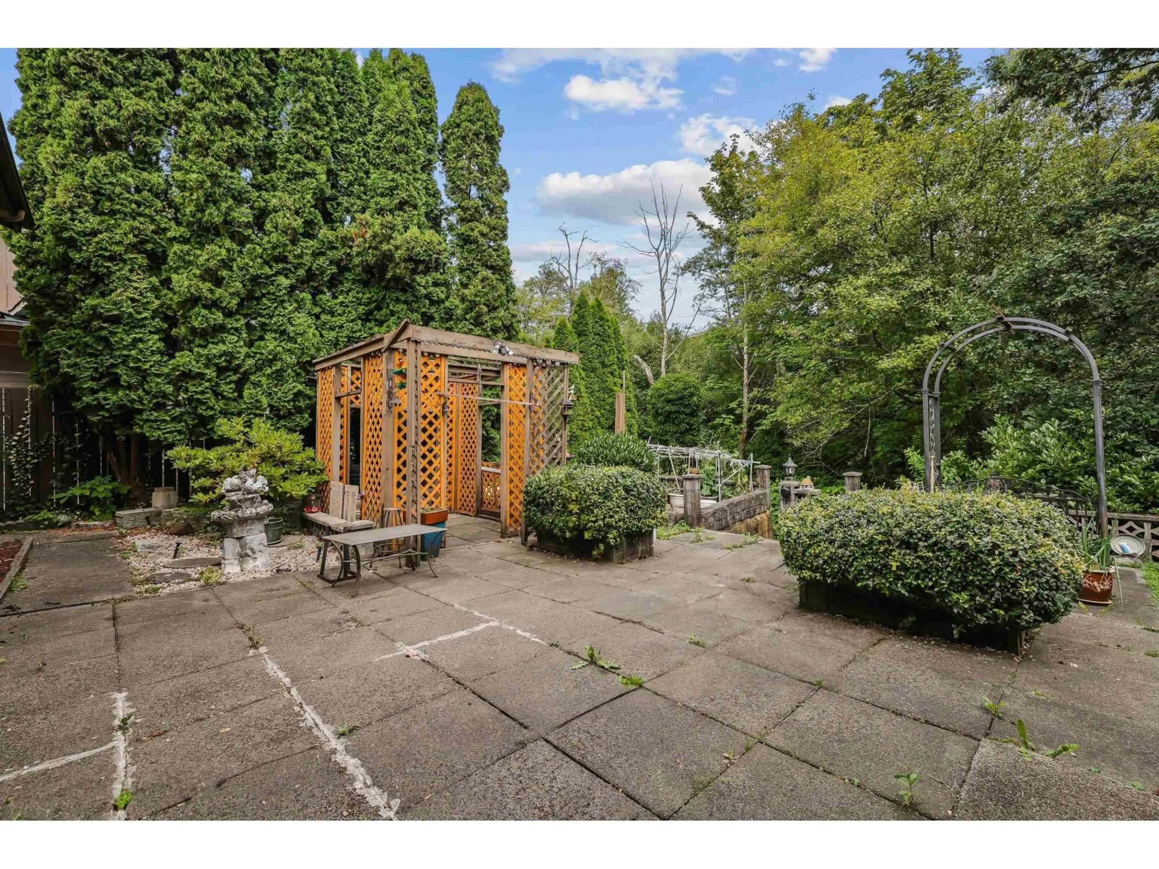 Patio, forest/trees view for 9218 136B, Surrey British Columbia V3W1K5