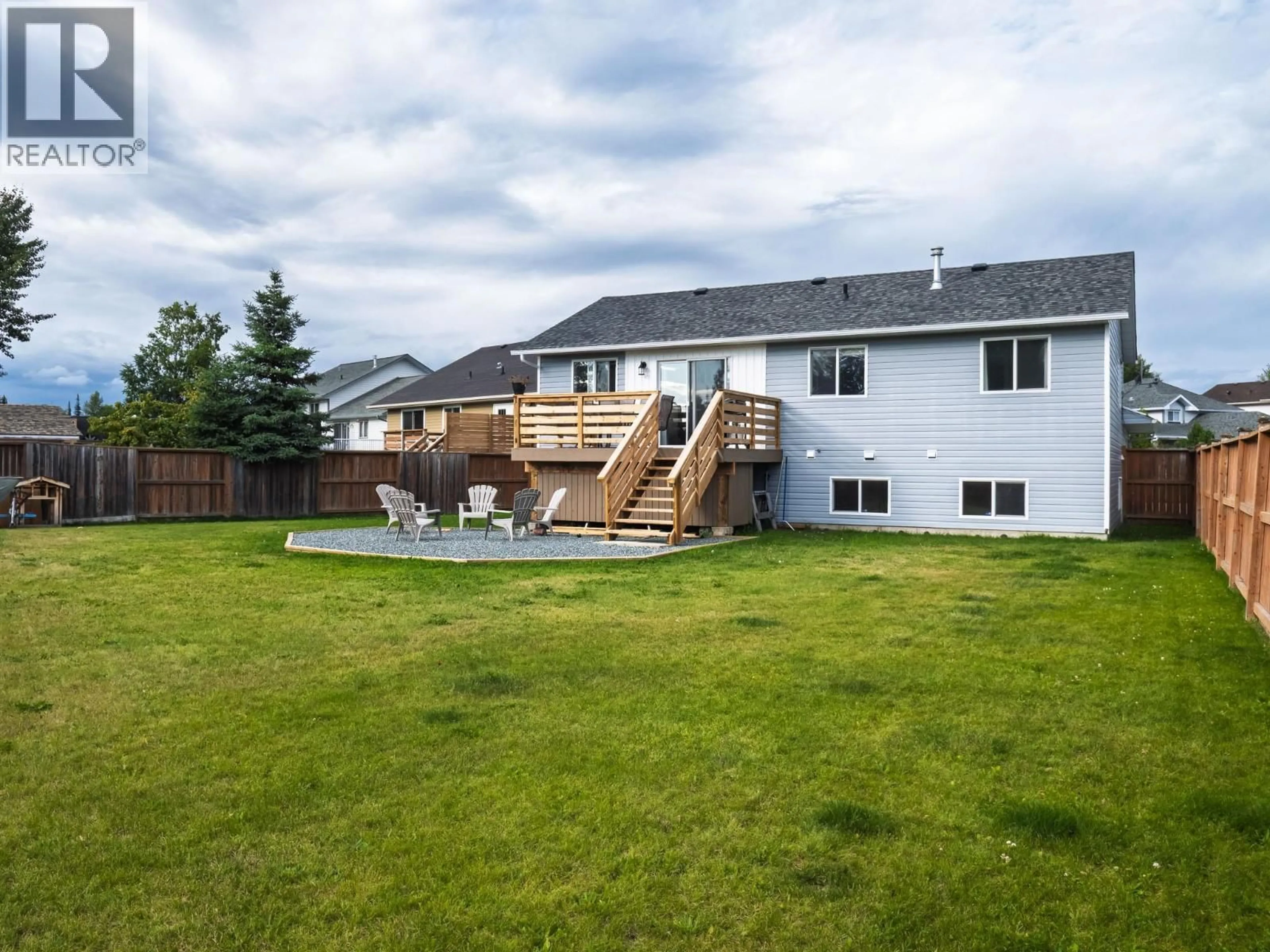 Patio, mountain view for 5507 WOODOAK CRESCENT, Prince George British Columbia V2K5A6