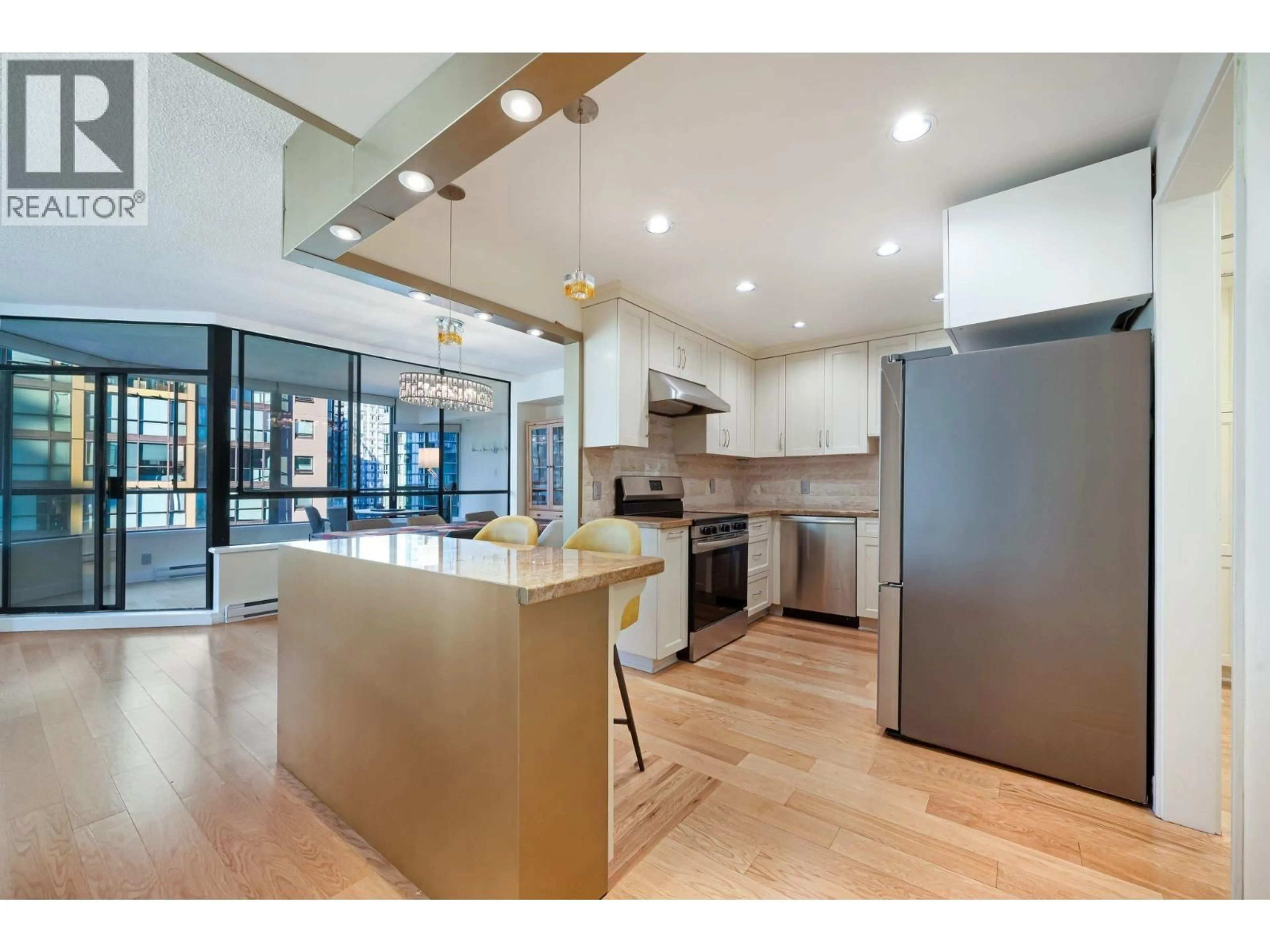 Open concept kitchen, unknown for 601 - 738 BROUGHTON STREET, Vancouver British Columbia V6G3A7