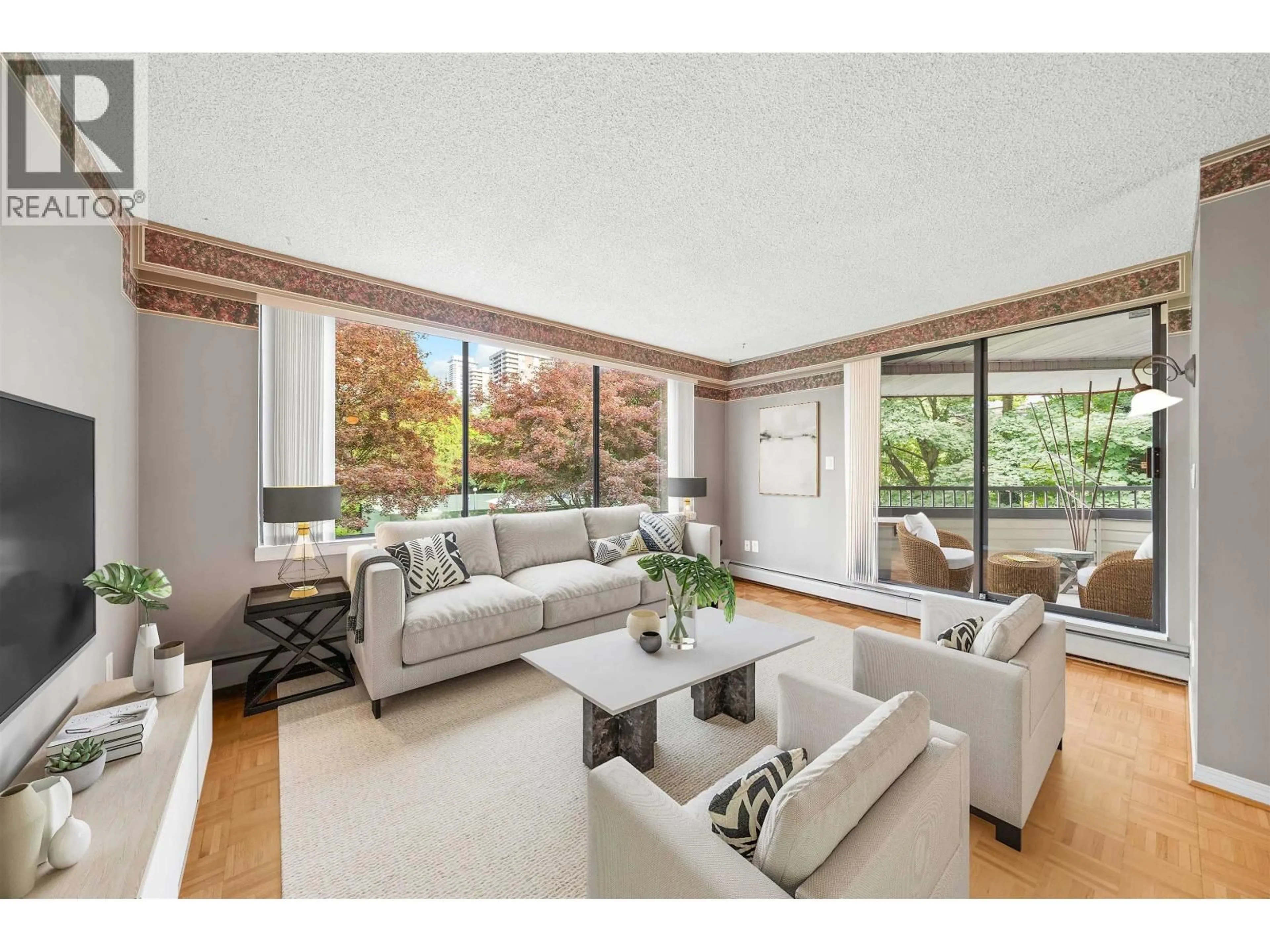 Living room with furniture, unknown for 212 - 9270 SALISH COURT, Burnaby British Columbia V3J7C4