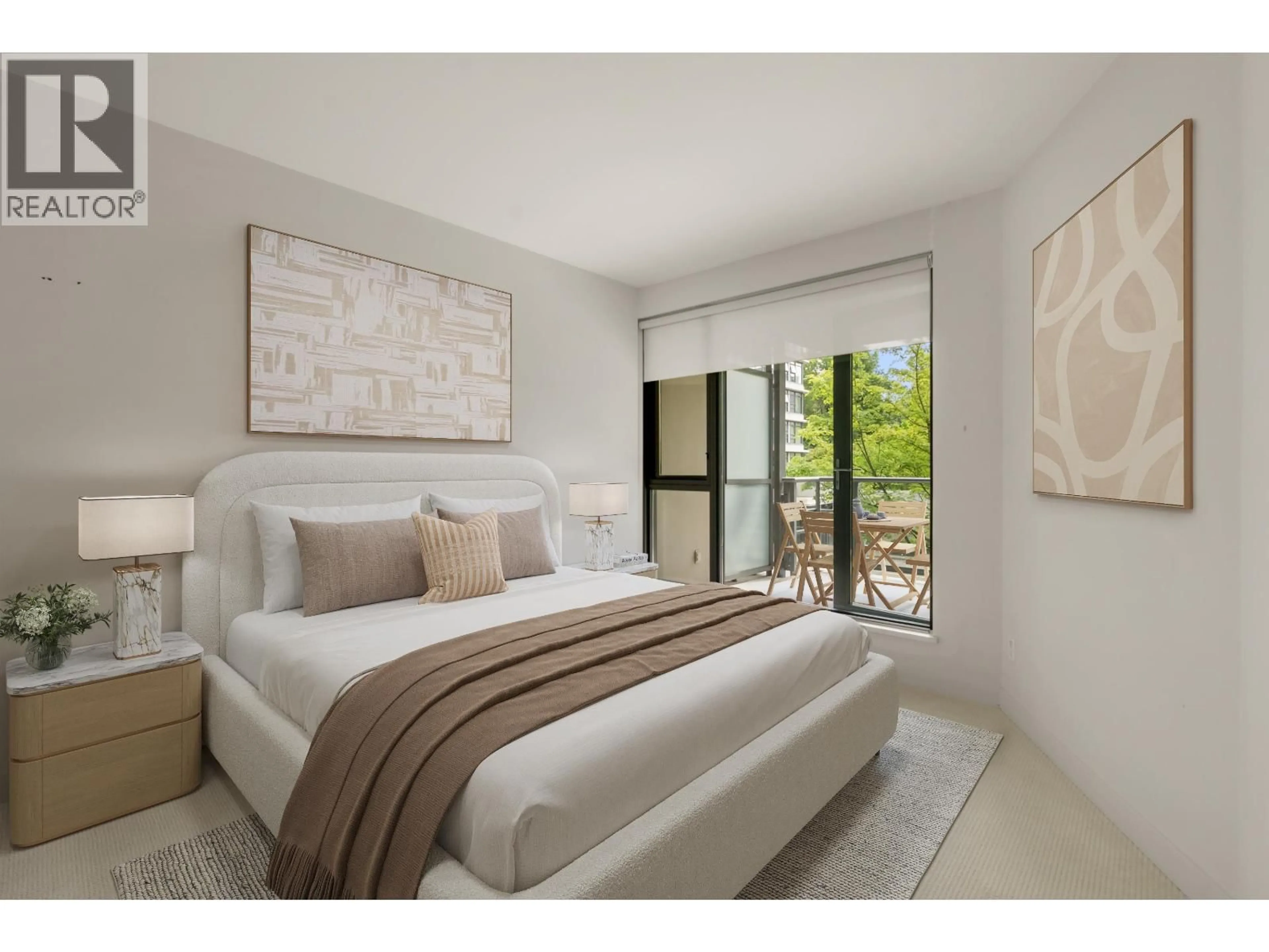 Bedroom with bed, unknown for 217 - 750 12TH AVENUE, Vancouver British Columbia V5Z0A3