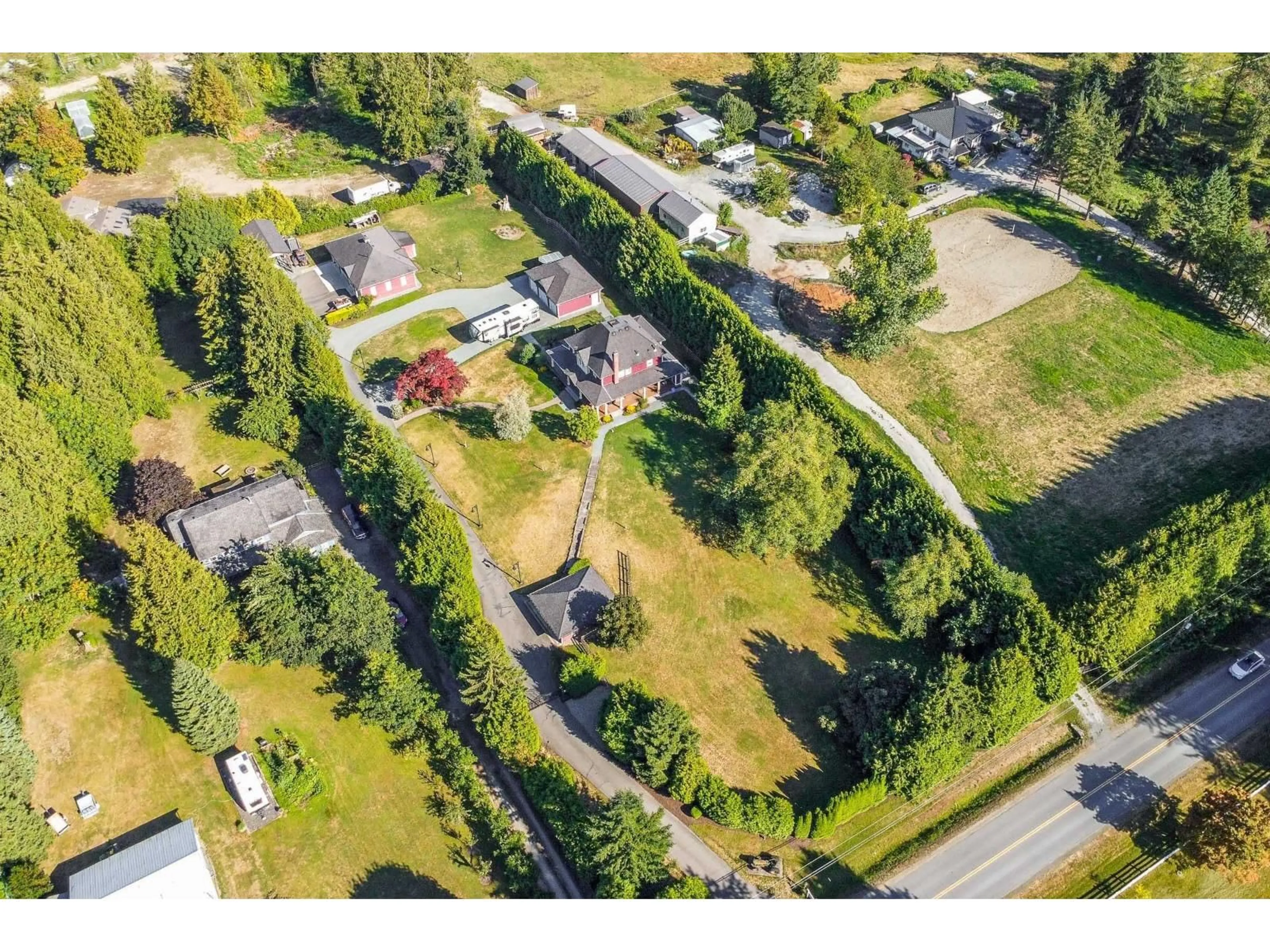 A pic from outside/outdoor area/front of a property/back of a property/a pic from drone, street for 1526 232, Langley British Columbia V2Z2W9