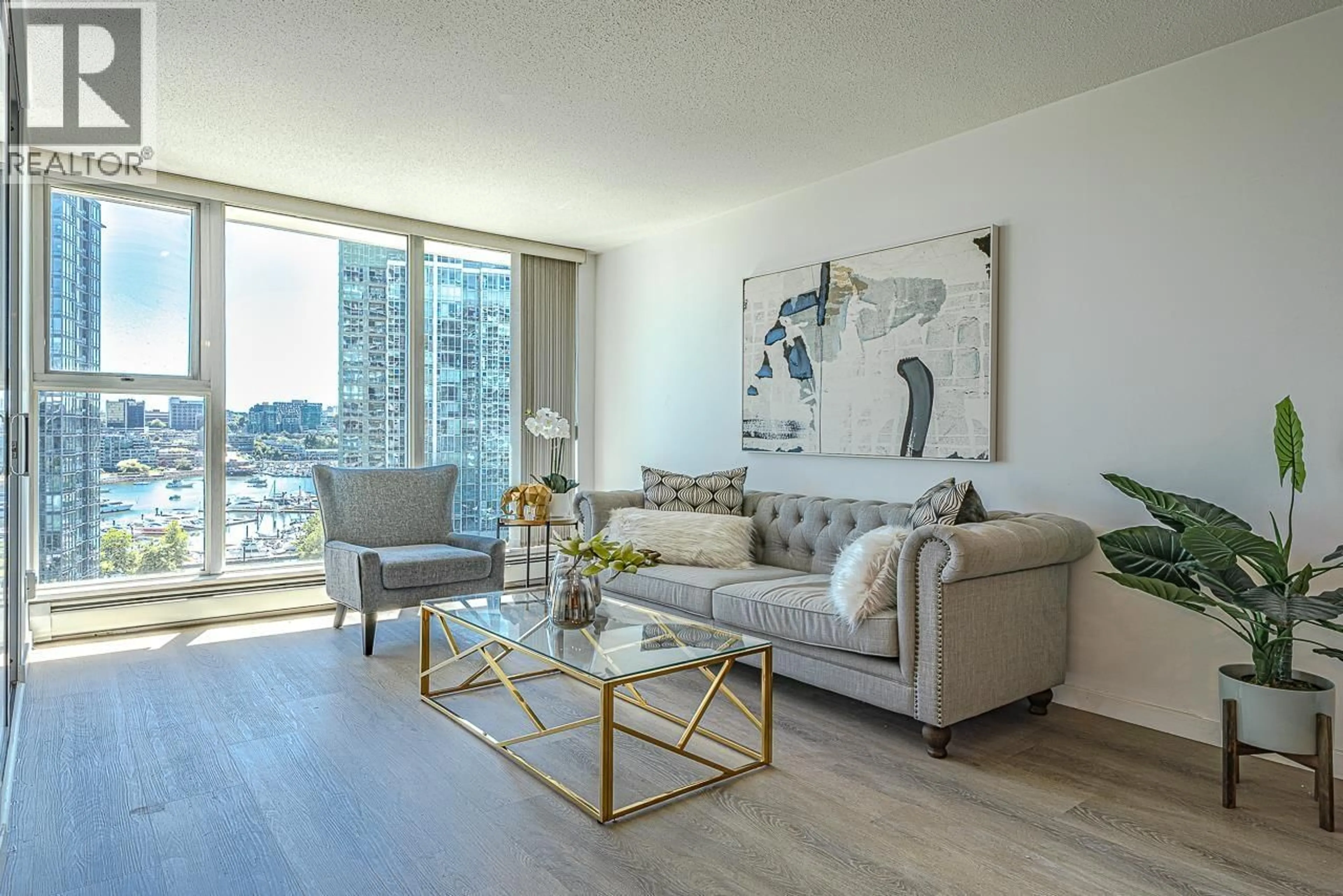 Living room with furniture, unknown for 1206 - 1009 EXPO BOULEVARD, Vancouver British Columbia V6Z2V9