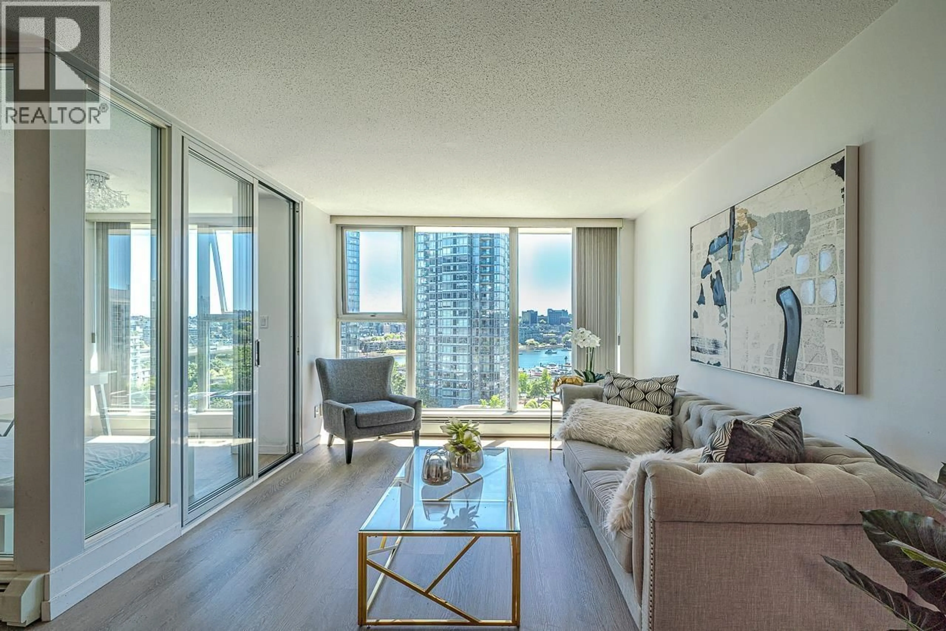 Living room with furniture, unknown for 1206 - 1009 EXPO BOULEVARD, Vancouver British Columbia V6Z2V9