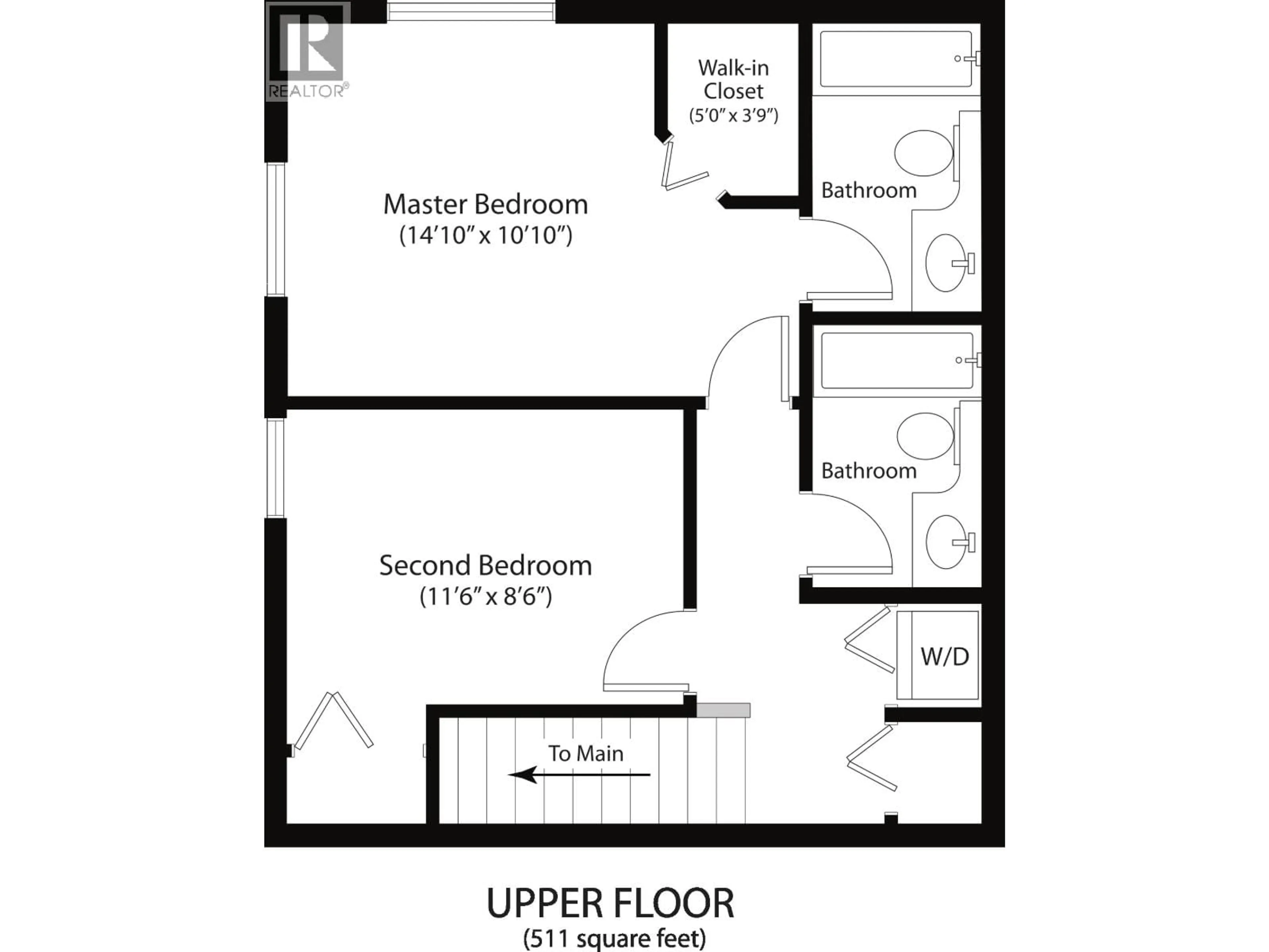 Floor plan for 22 - 188 SIXTH STREET, New Westminster British Columbia V3L2Z9