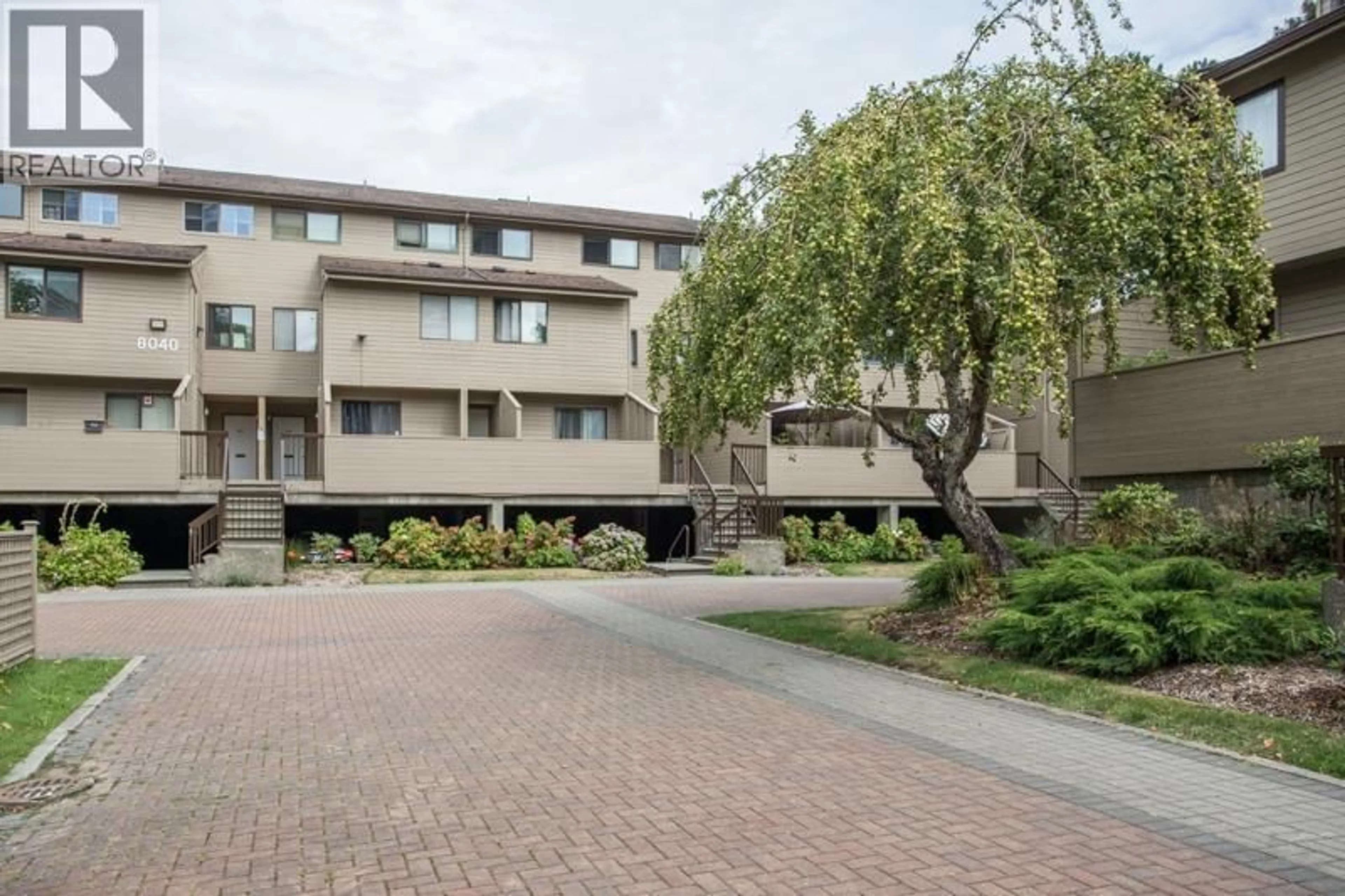 Patio, street for 201 - 8040 COLONIAL DRIVE, Richmond British Columbia V7C4V1