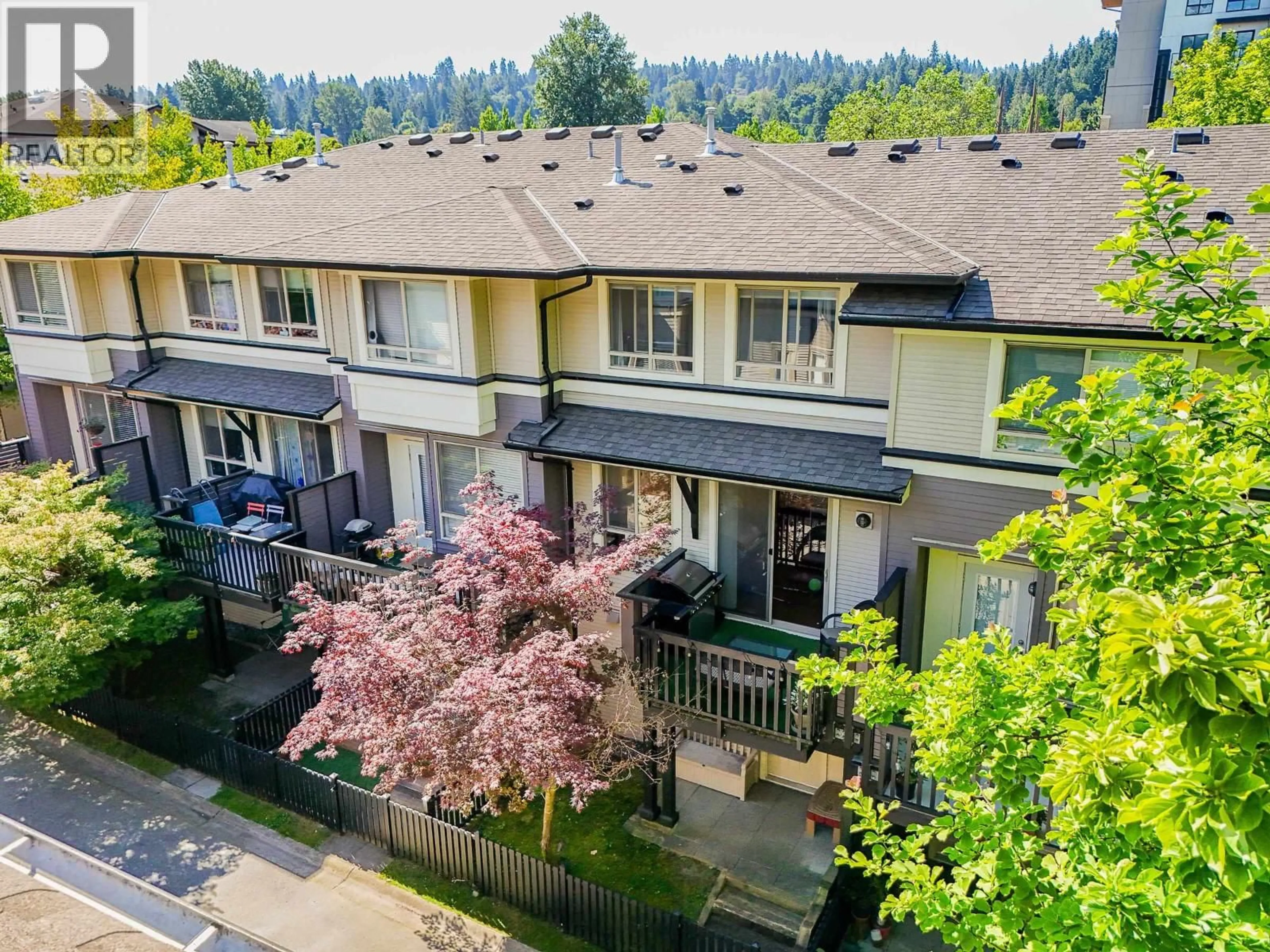 A pic from outside/outdoor area/front of a property/back of a property/a pic from drone, unknown for 17 - 100 KLAHANIE DRIVE, Port Moody British Columbia V3H5K3