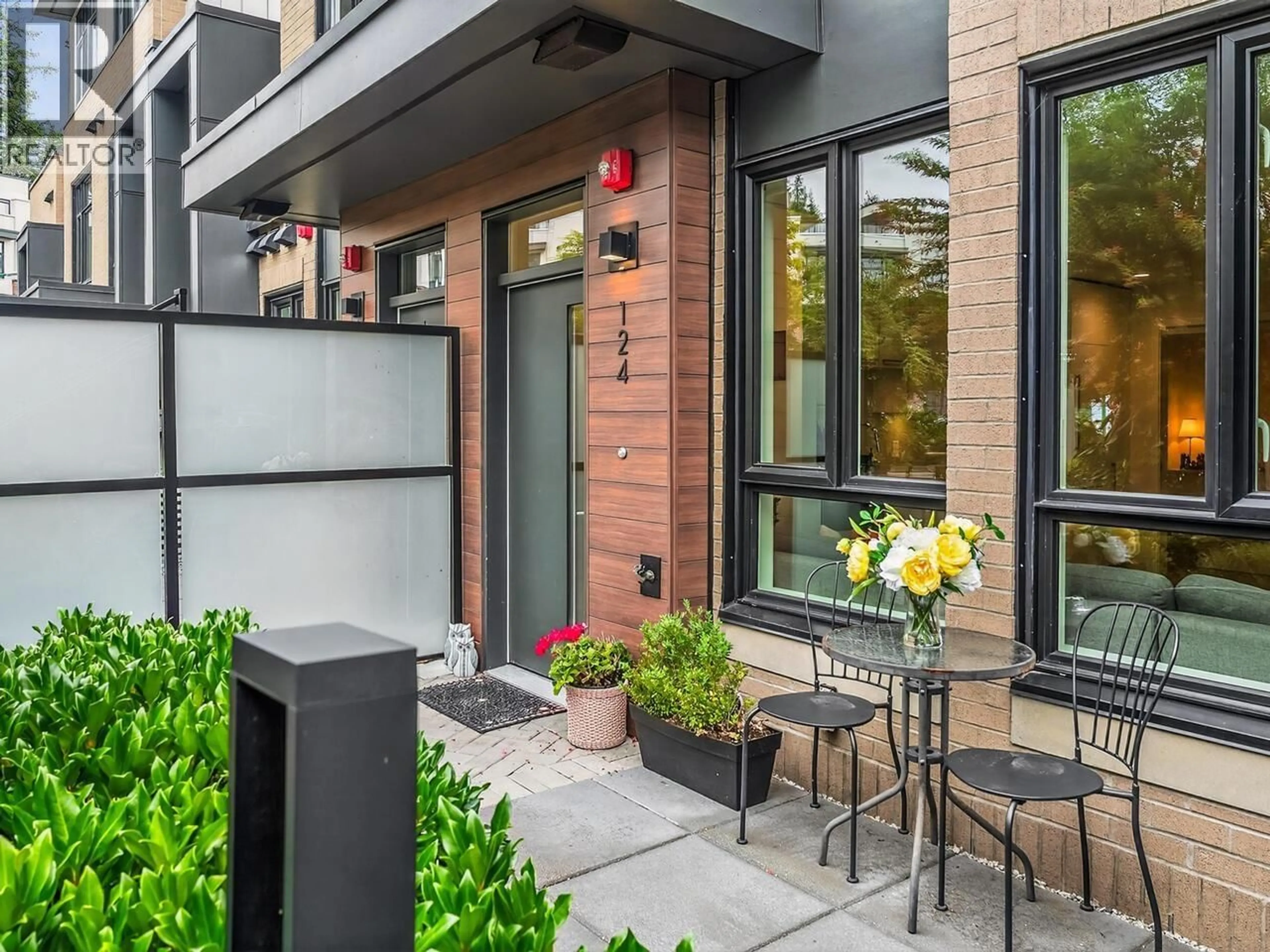 Home with brick exterior material, street for 124 - 2035 GLENAIRE DRIVE, North Vancouver British Columbia V7P1Y2