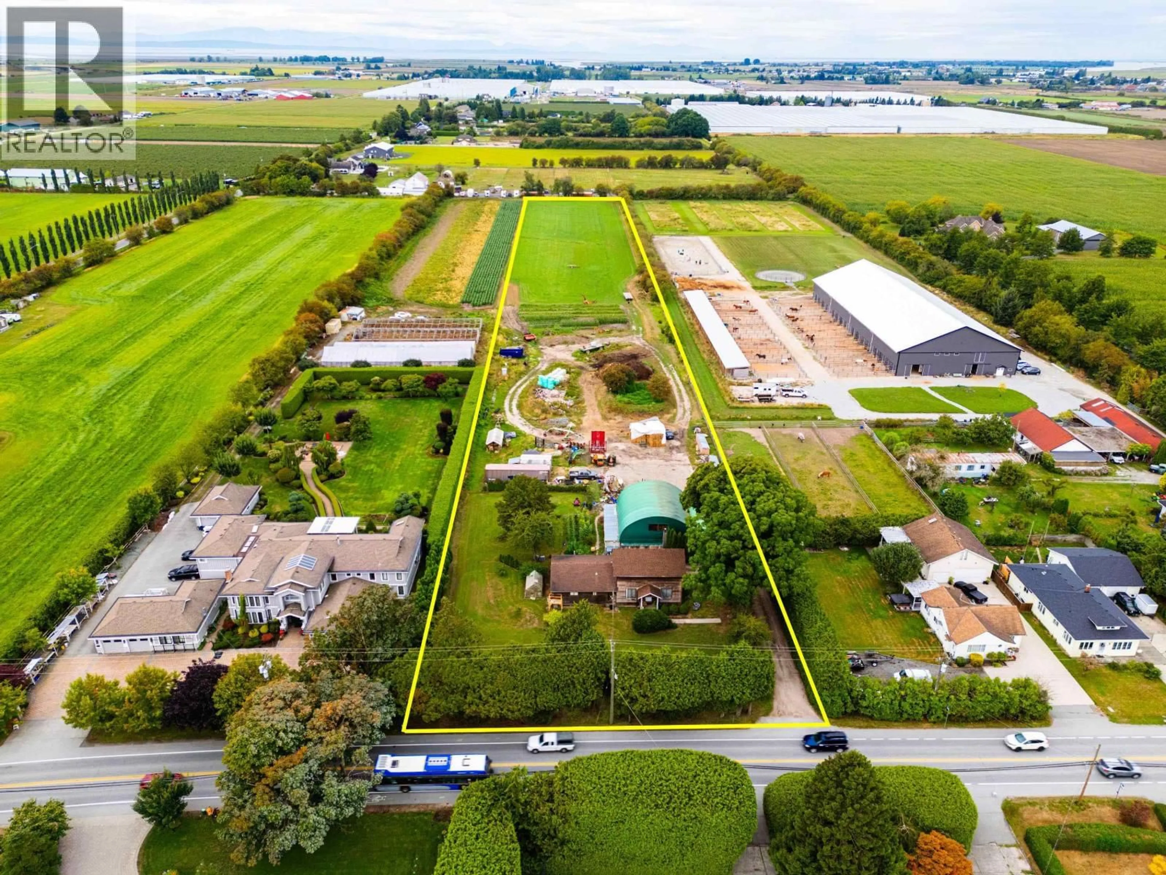 A pic from outside/outdoor area/front of a property/back of a property/a pic from drone, water/lake/river/ocean view for 3699 ARTHUR DRIVE, Delta British Columbia V4K3N2