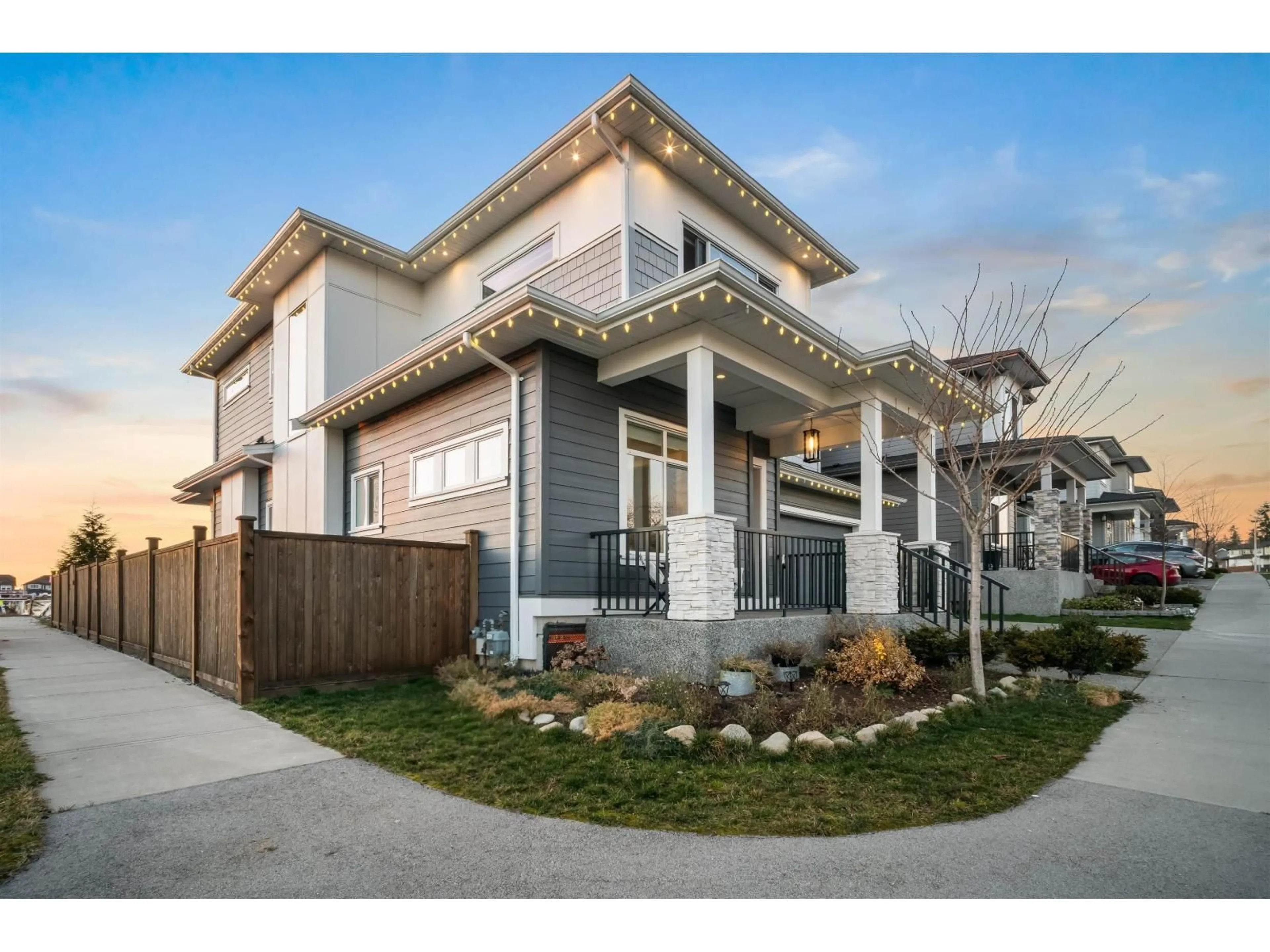 Home with brick exterior material, street for 2055 167A, Surrey British Columbia V3Z1J4