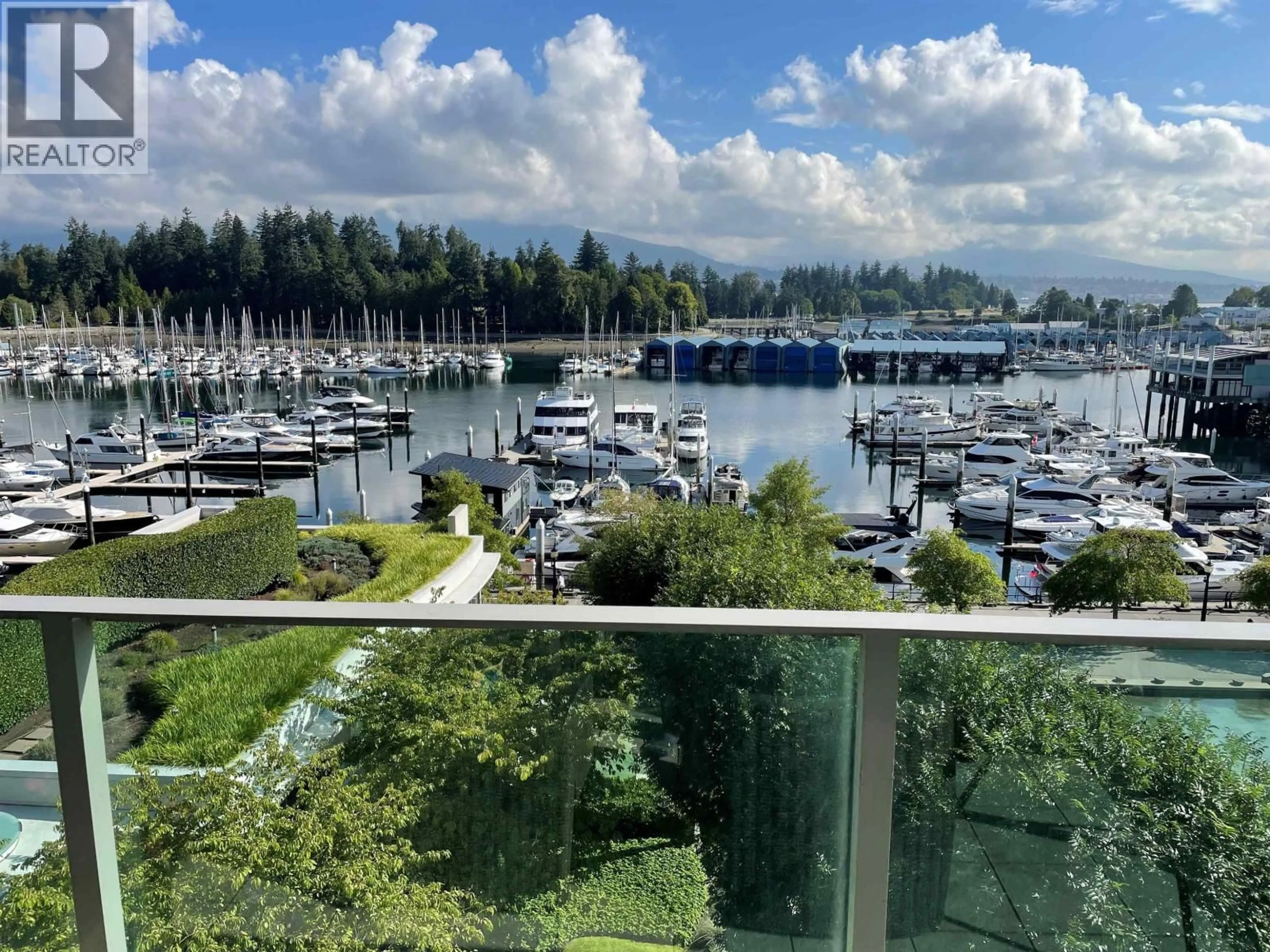 Patio, water/lake/river/ocean view for 503 - 1777 BAYSHORE DRIVE, Vancouver British Columbia V6G3H2