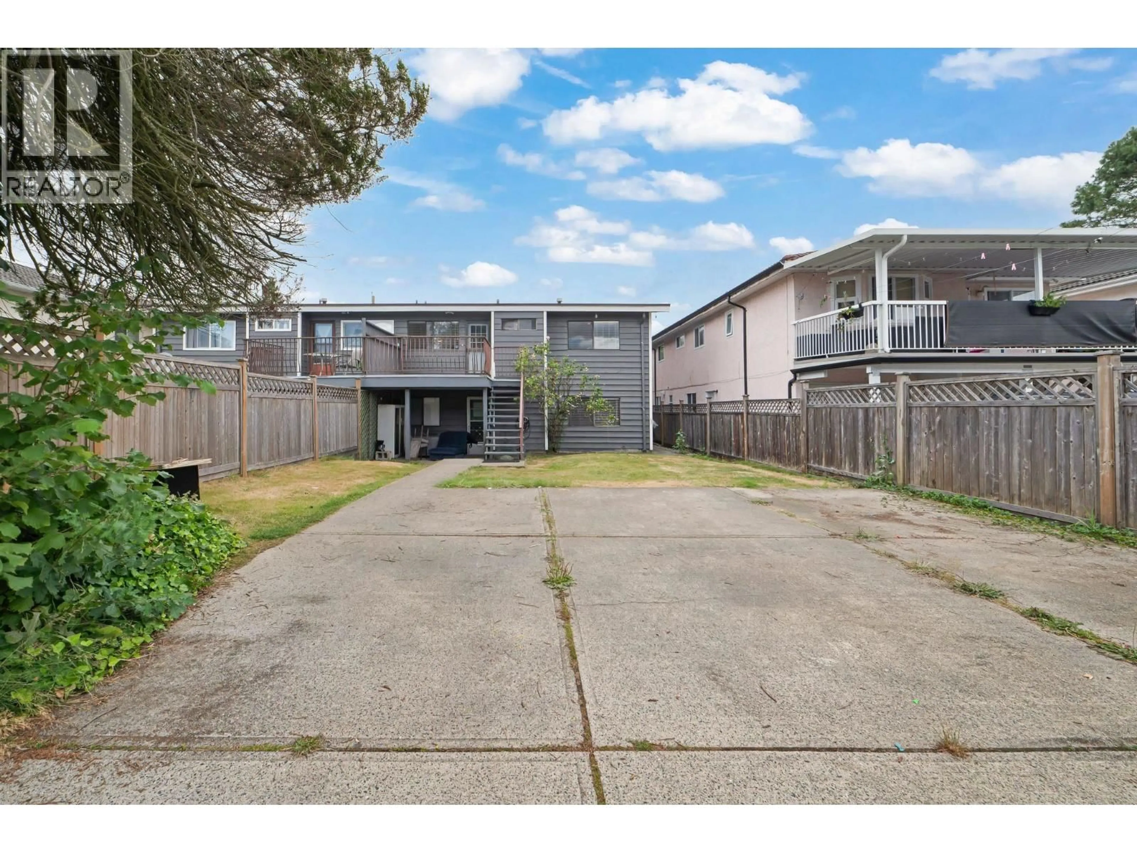 A pic from outside/outdoor area/front of a property/back of a property/a pic from drone, street for 5792 HARDWICK STREET, Burnaby British Columbia V5G1R4