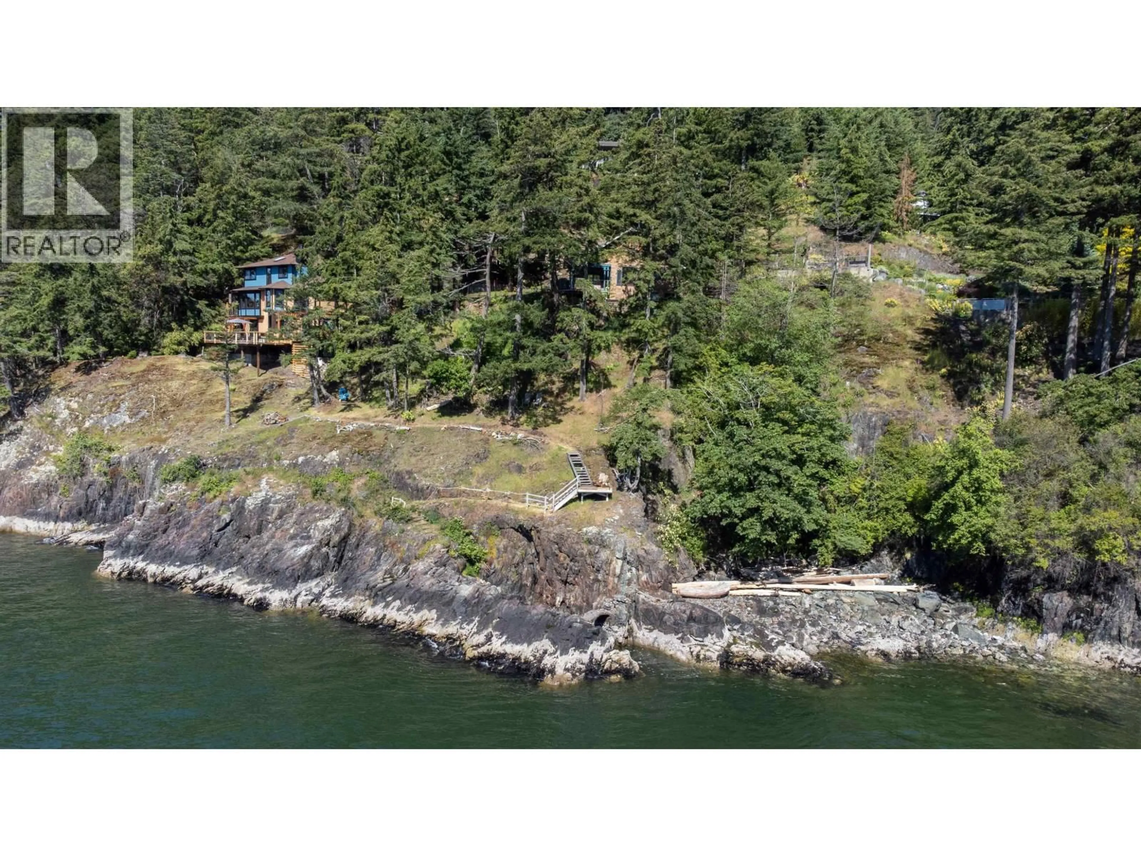 A pic from outside/outdoor area/front of a property/back of a property/a pic from drone, water/lake/river/ocean view for 1531 EAGLE CLIFF ROAD, Bowen Island British Columbia V0N1G1