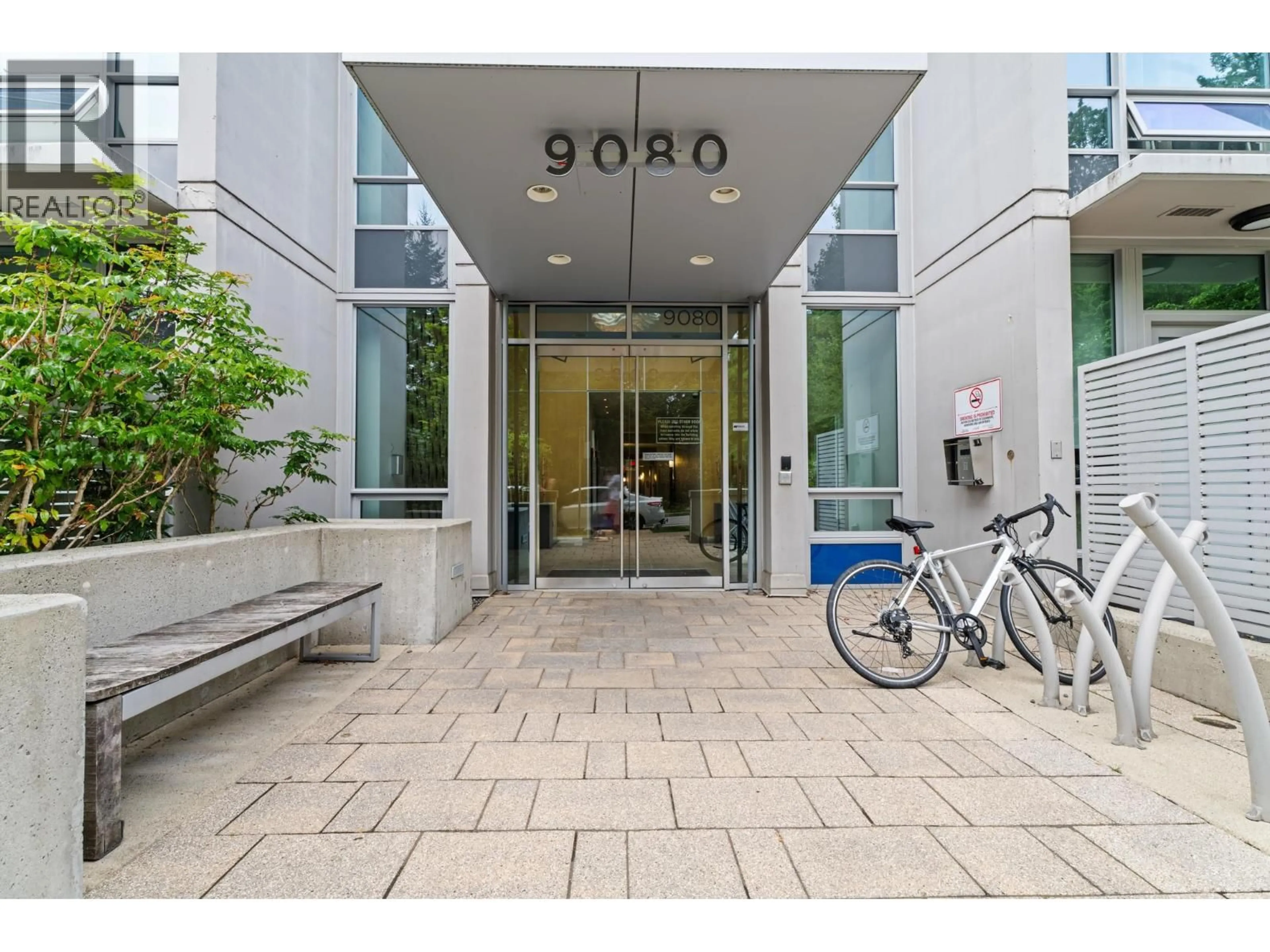Patio, street for 707 - 9080 UNIVERSITY CRESCENT, Burnaby British Columbia V5A0B7
