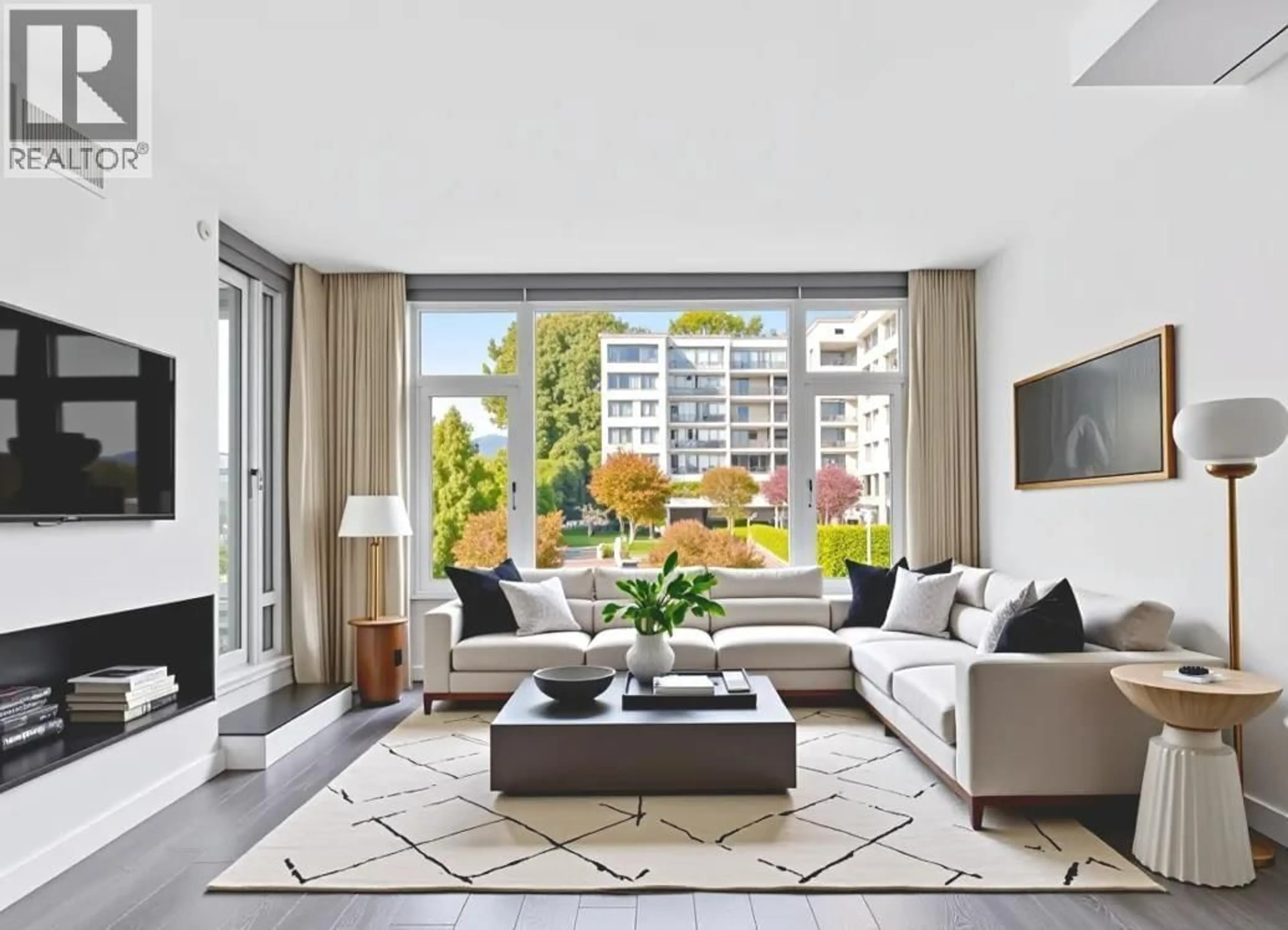 Living room with furniture, unknown for 509 - 8800 HAZELBRIDGE WAY, Richmond British Columbia V6X0S3