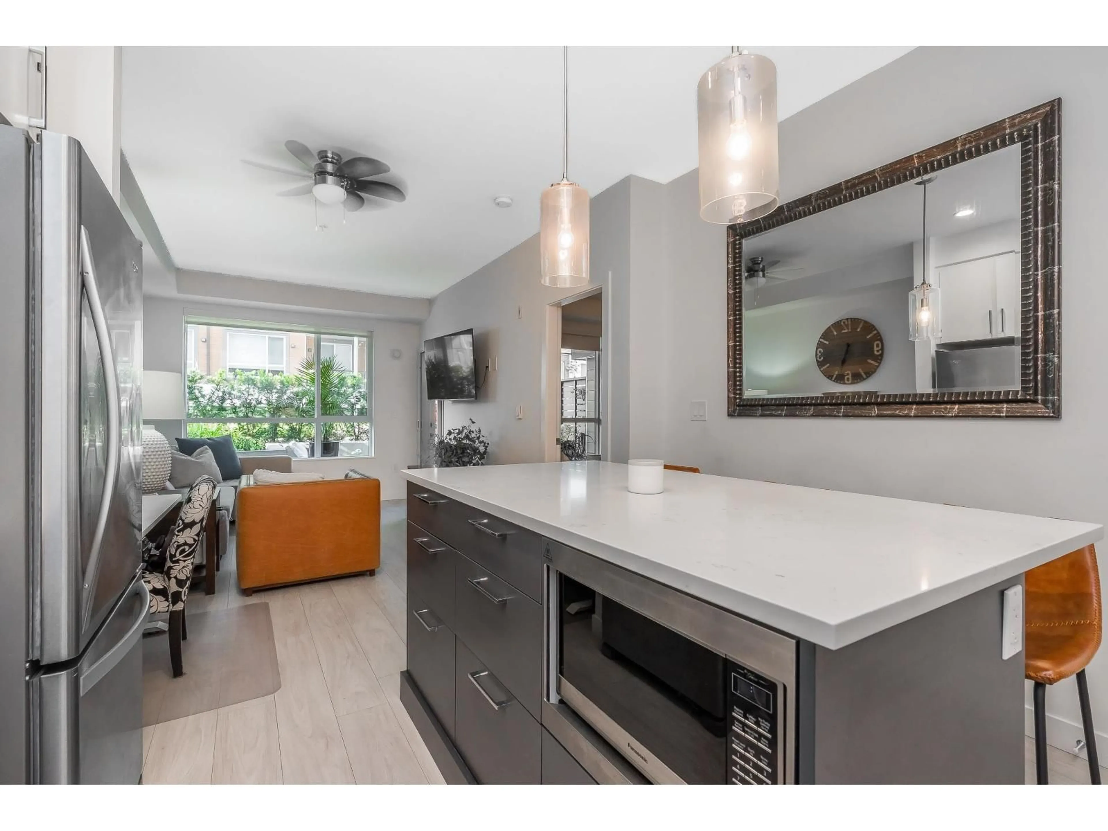 Open concept kitchen, unknown for A117 - 20834 80, Langley British Columbia V2Y3M4
