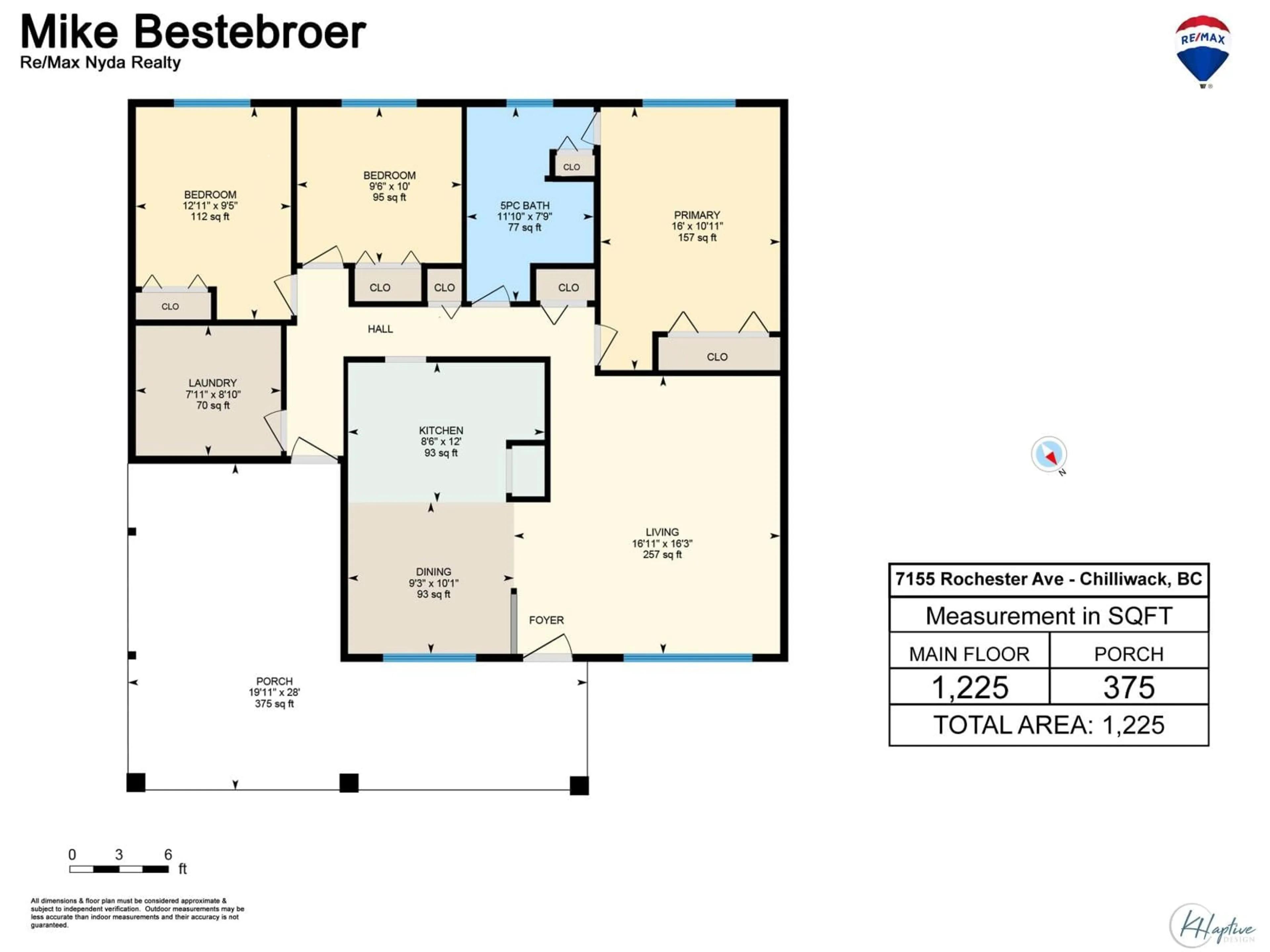 Floor plan for 7155 ROCHESTER AVENUE, Chilliwack British Columbia V2R2P3