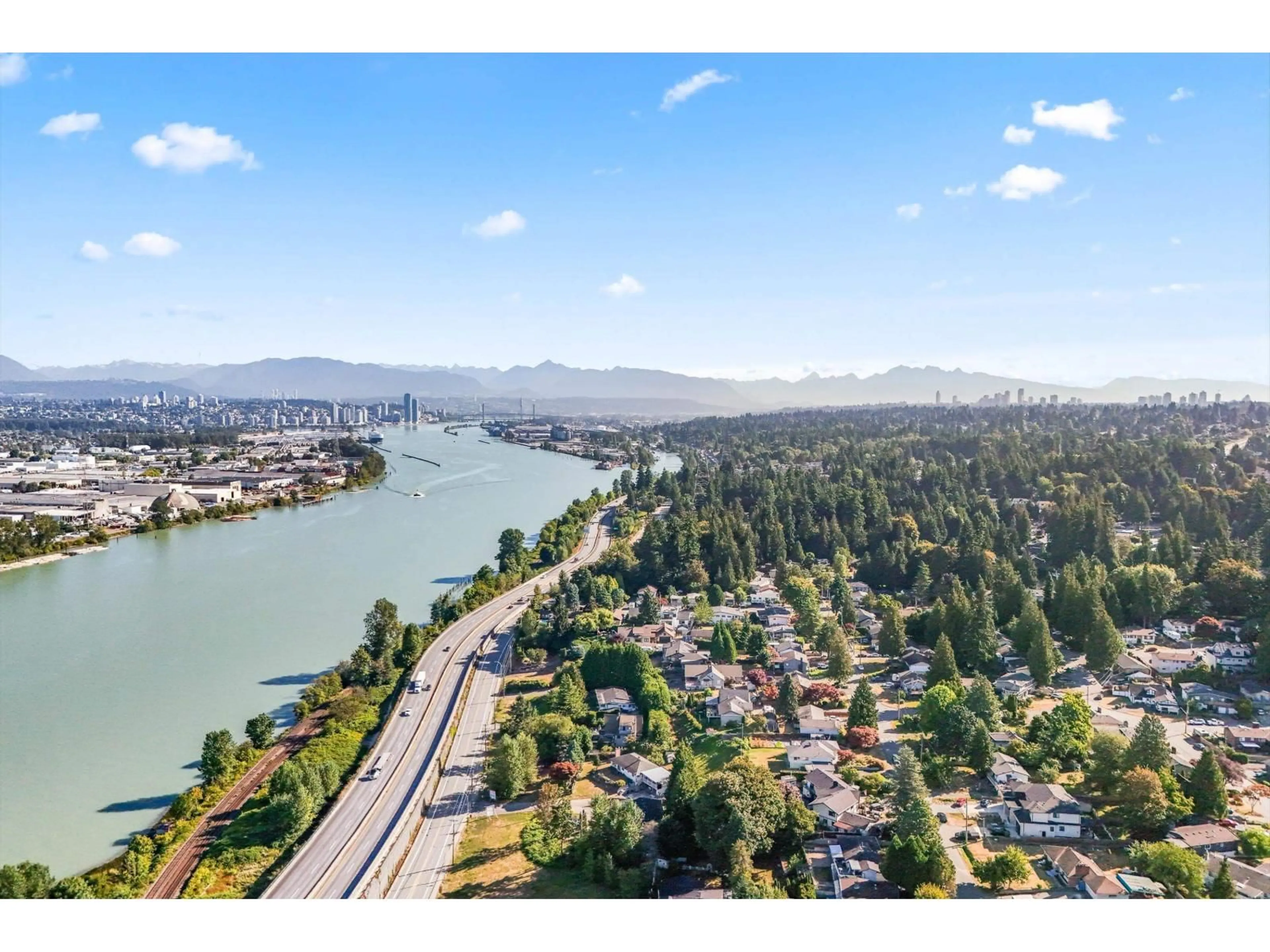 A pic from outside/outdoor area/front of a property/back of a property/a pic from drone, water/lake/river/ocean view for 10292 RIVER, Delta British Columbia V4C2R5