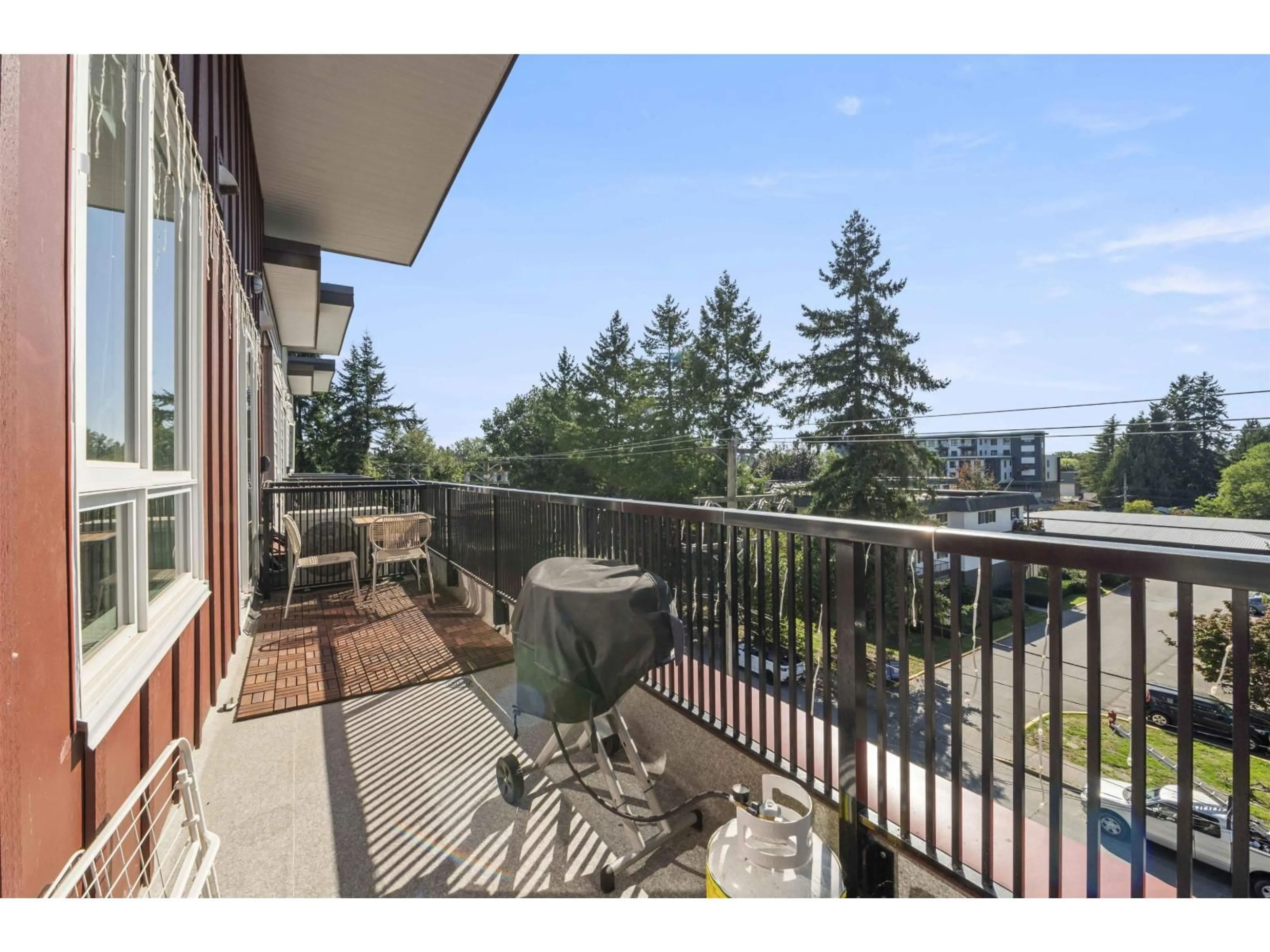 Balcony in the apartment, unknown for 403 - 5420 208, Langley British Columbia V3A0P8