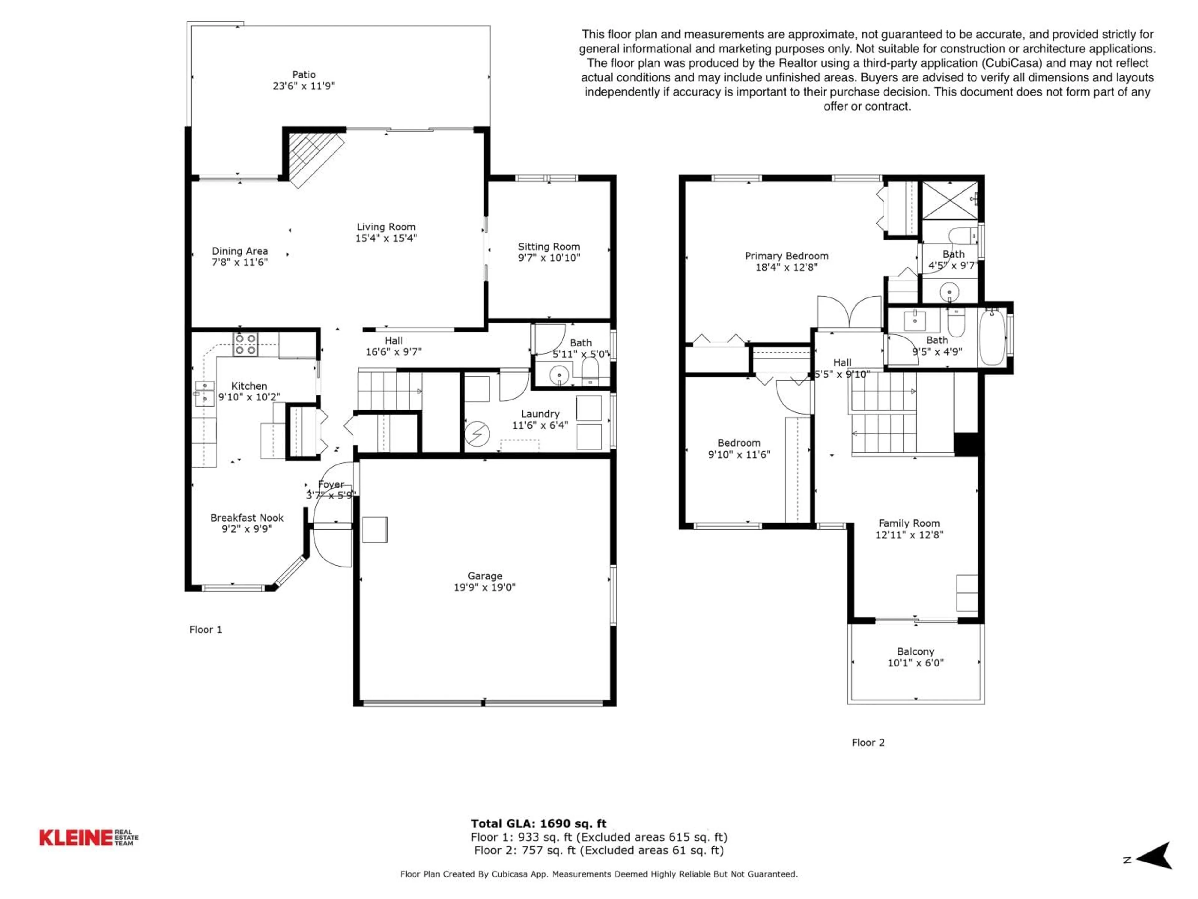 Floor plan for 37 - 9979 151, Surrey British Columbia V3R9N7