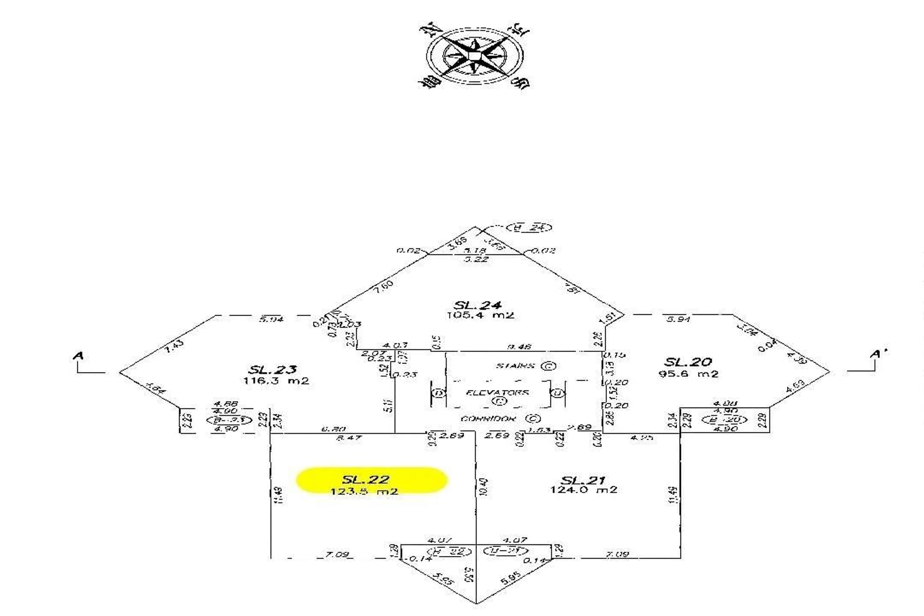 Floor plan for 503 - 14824 NORTH BLUFF, White Rock British Columbia V4B3E2
