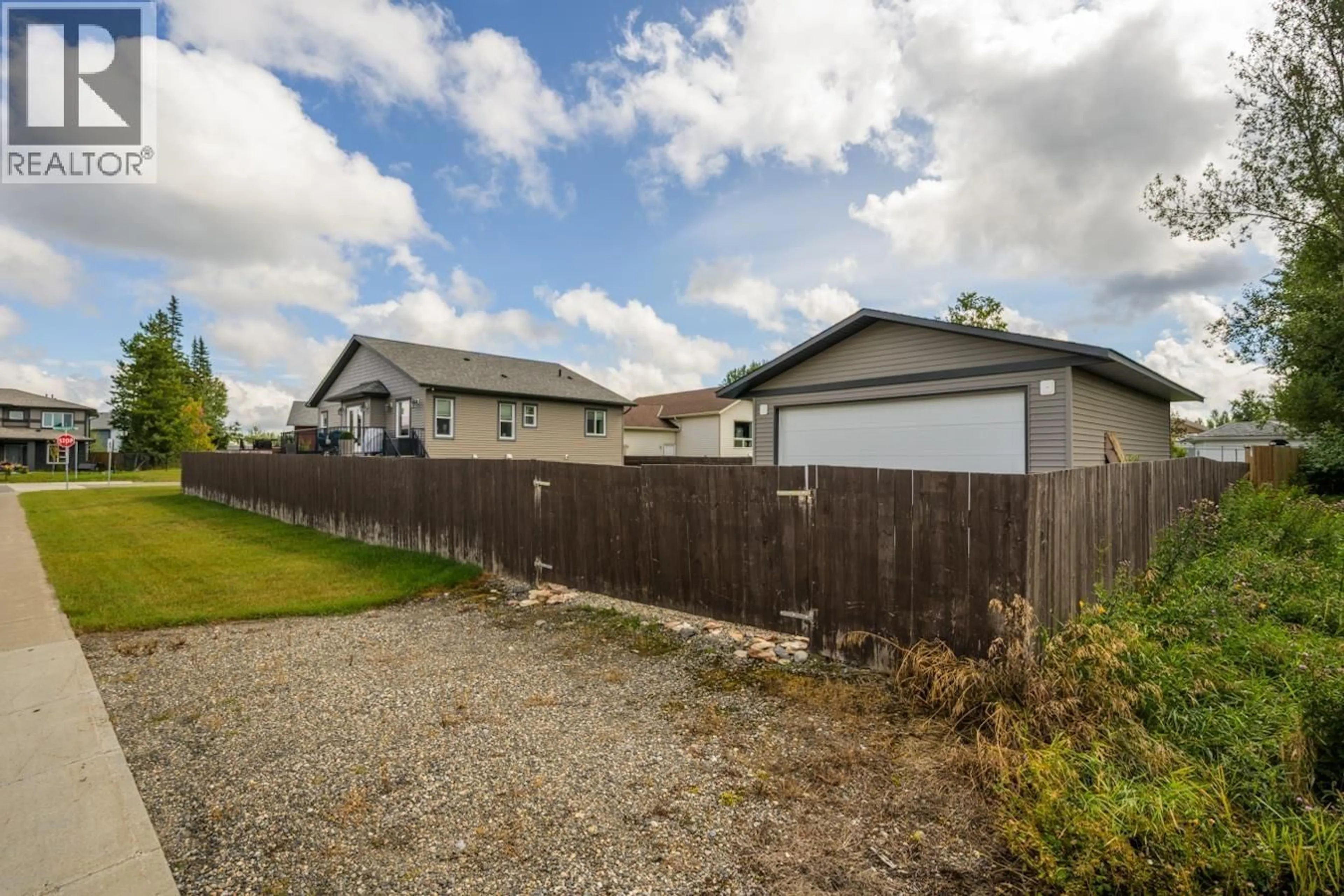 A pic from outside/outdoor area/front of a property/back of a property/a pic from drone, street for 5591 WOODVALLEY DRIVE, Prince George British Columbia V2K5A6
