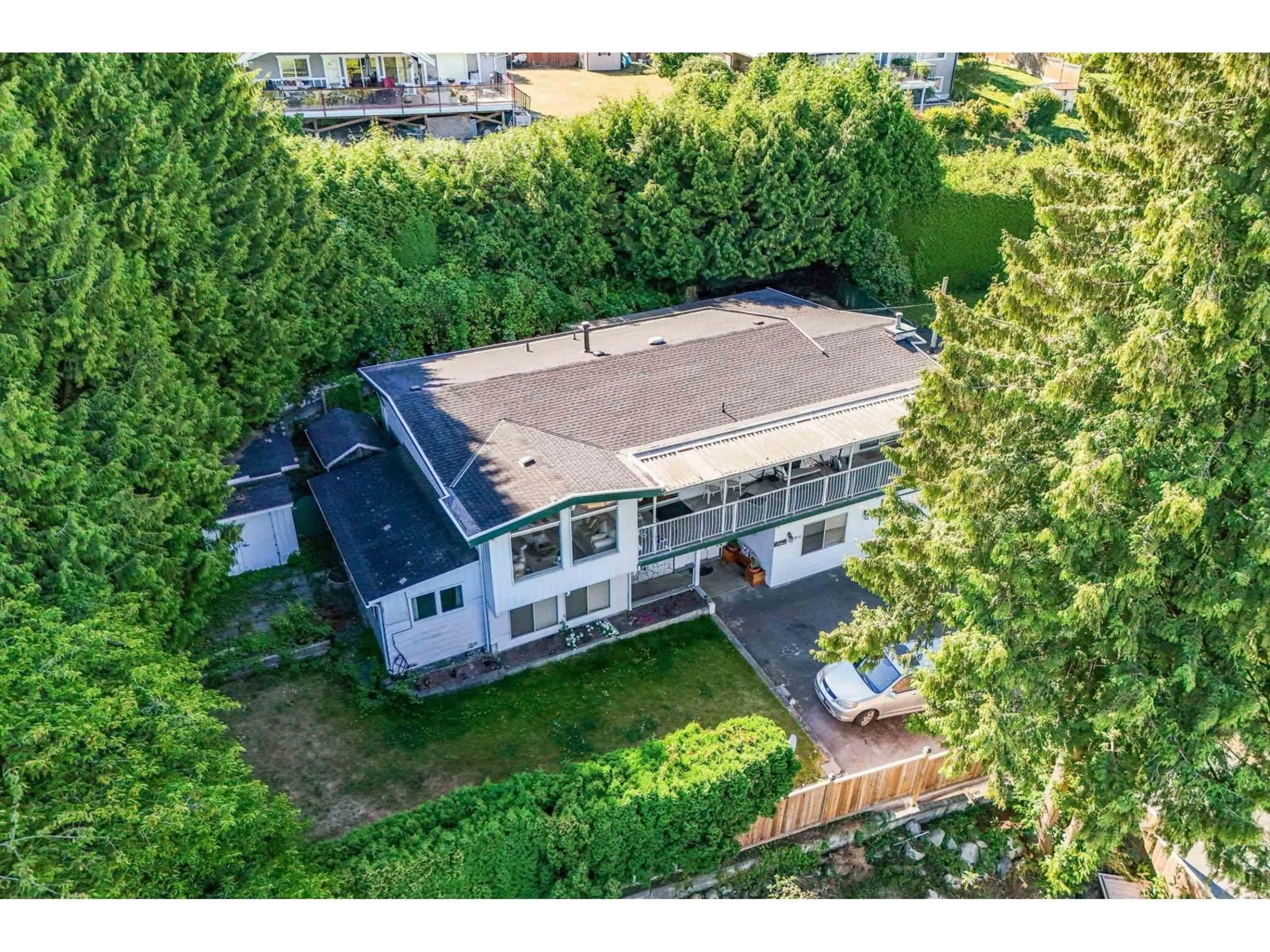 A pic from outside/outdoor area/front of a property/back of a property/a pic from drone, street for 10310 RIVER, Delta British Columbia V4C2R5