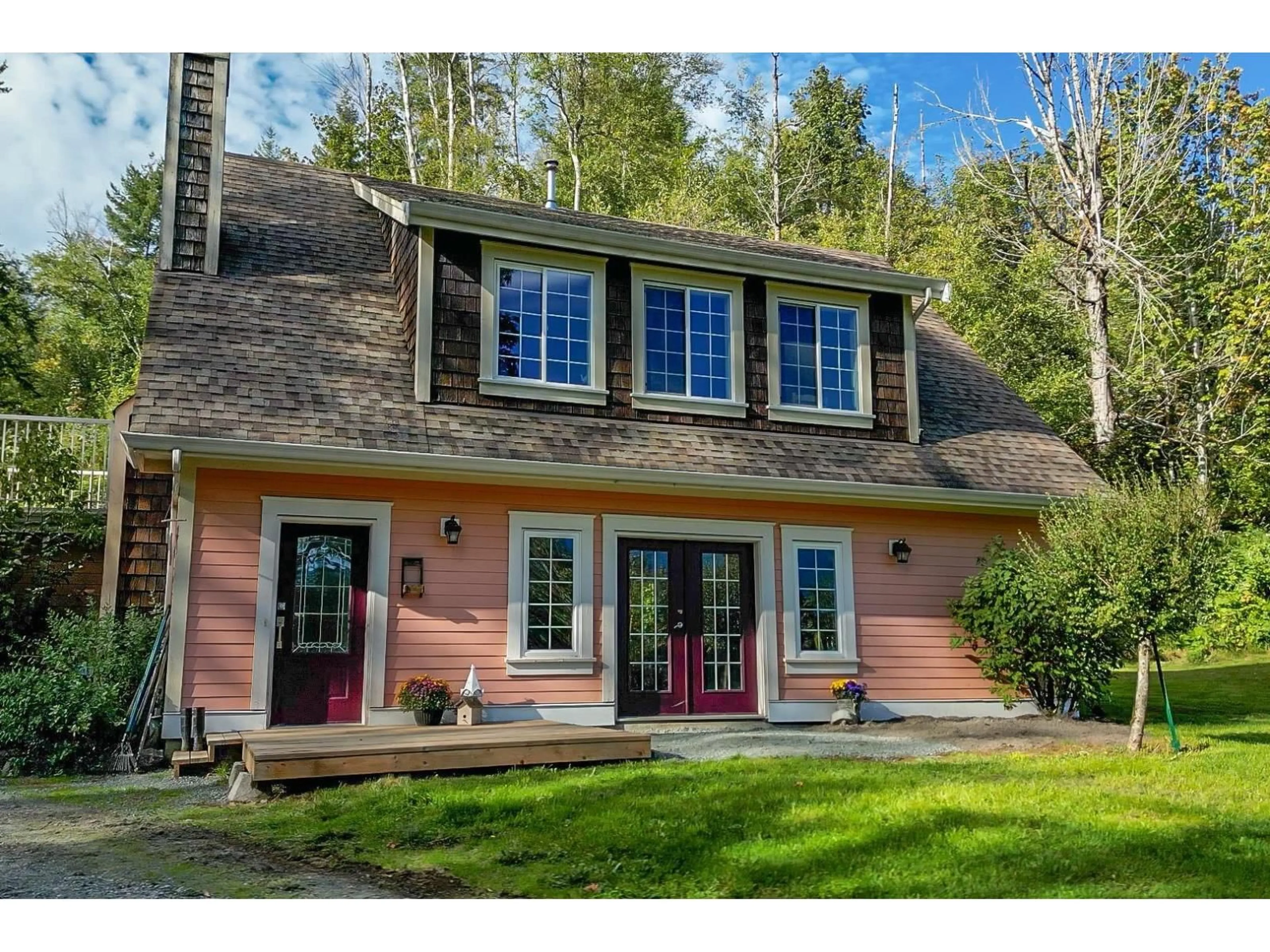 Home with vinyl exterior material, street for 5950 RYDER LAKE ROAD, Chilliwack British Columbia V4Z1E2