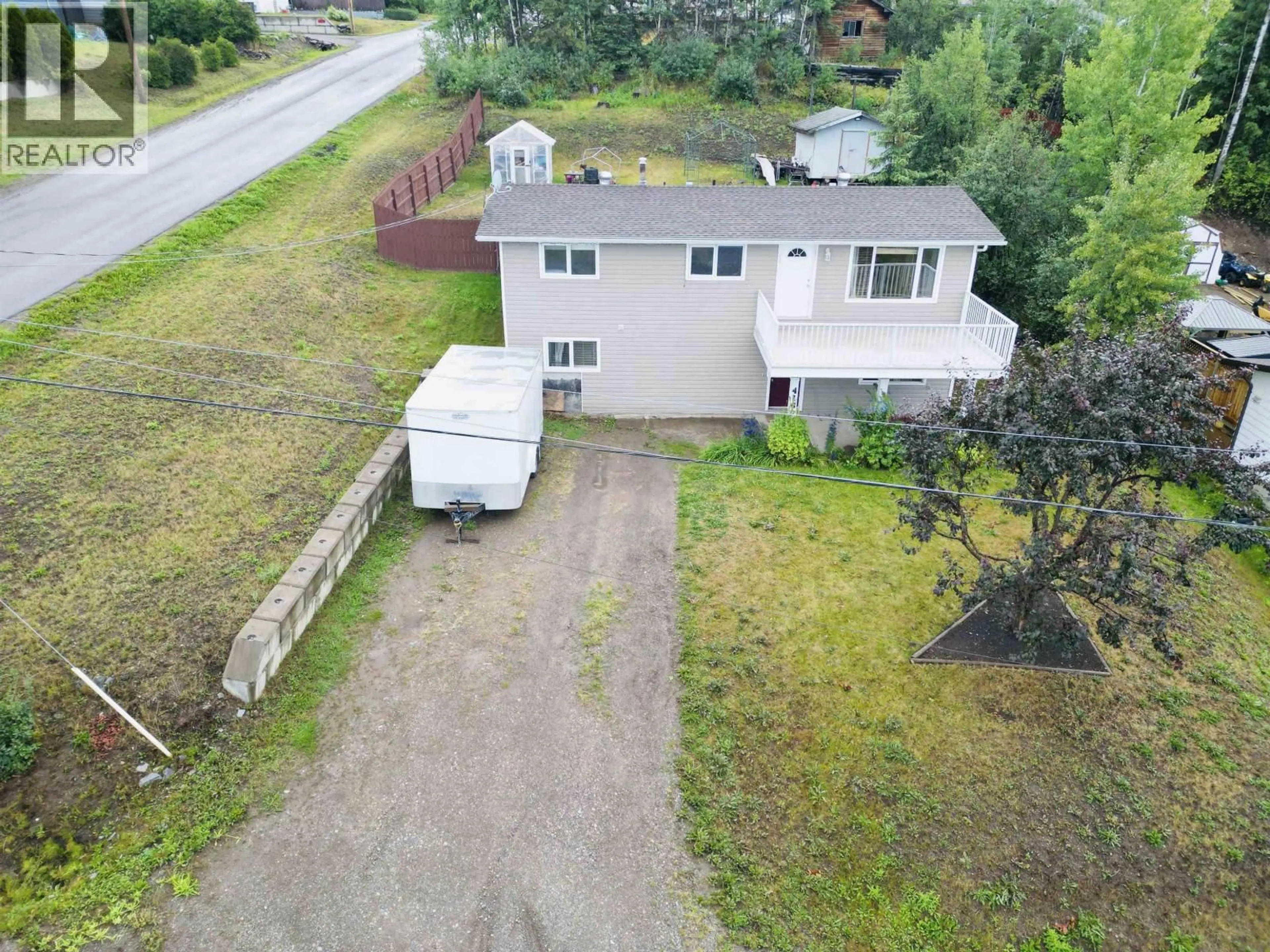 A pic from outside/outdoor area/front of a property/back of a property/a pic from drone, unknown for 416 CARROLL STREET, Burns Lake British Columbia V0J1E0