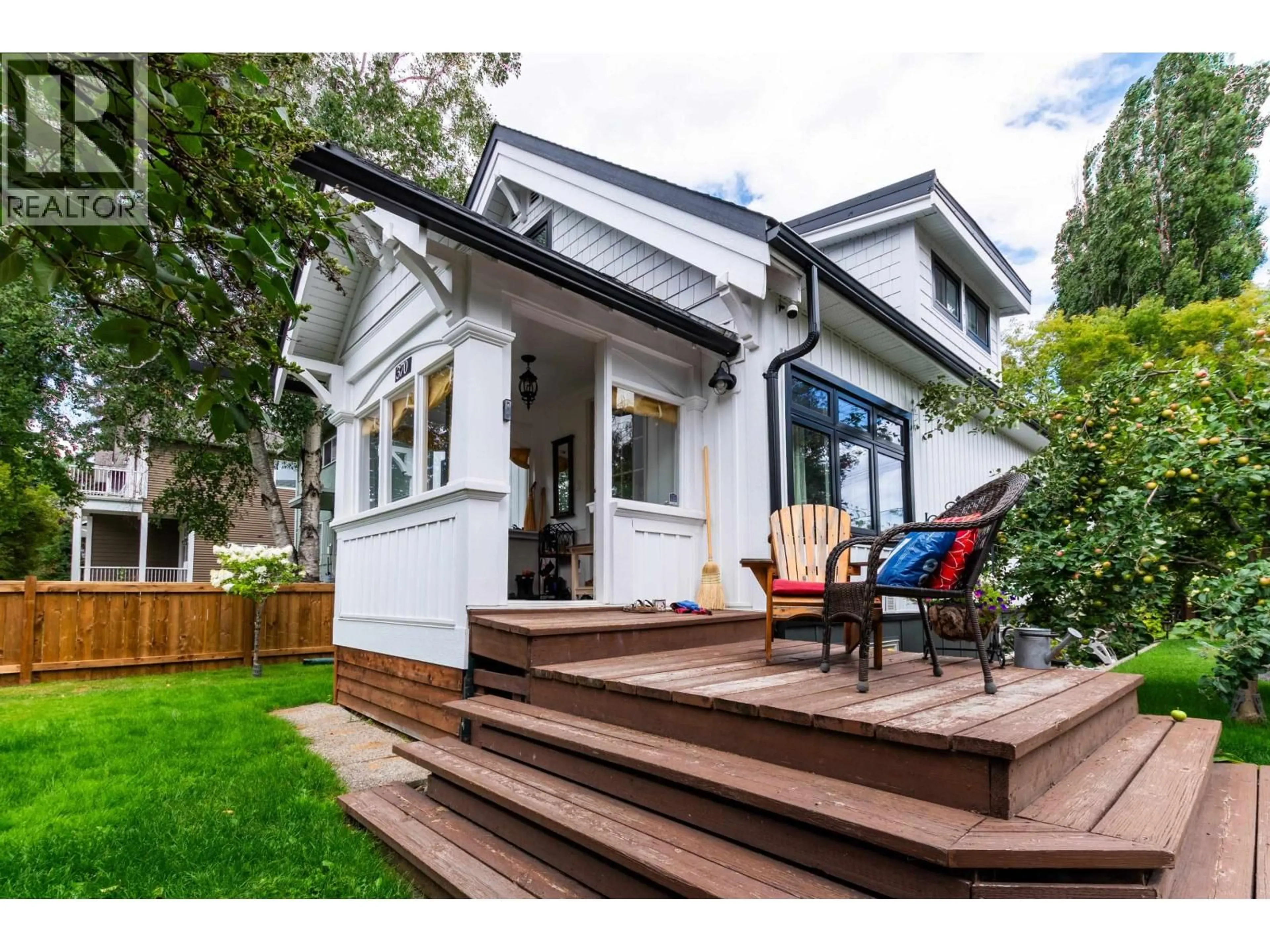 Home with vinyl exterior material, street for 384 BURDEN STREET, Prince George British Columbia V2M2H3