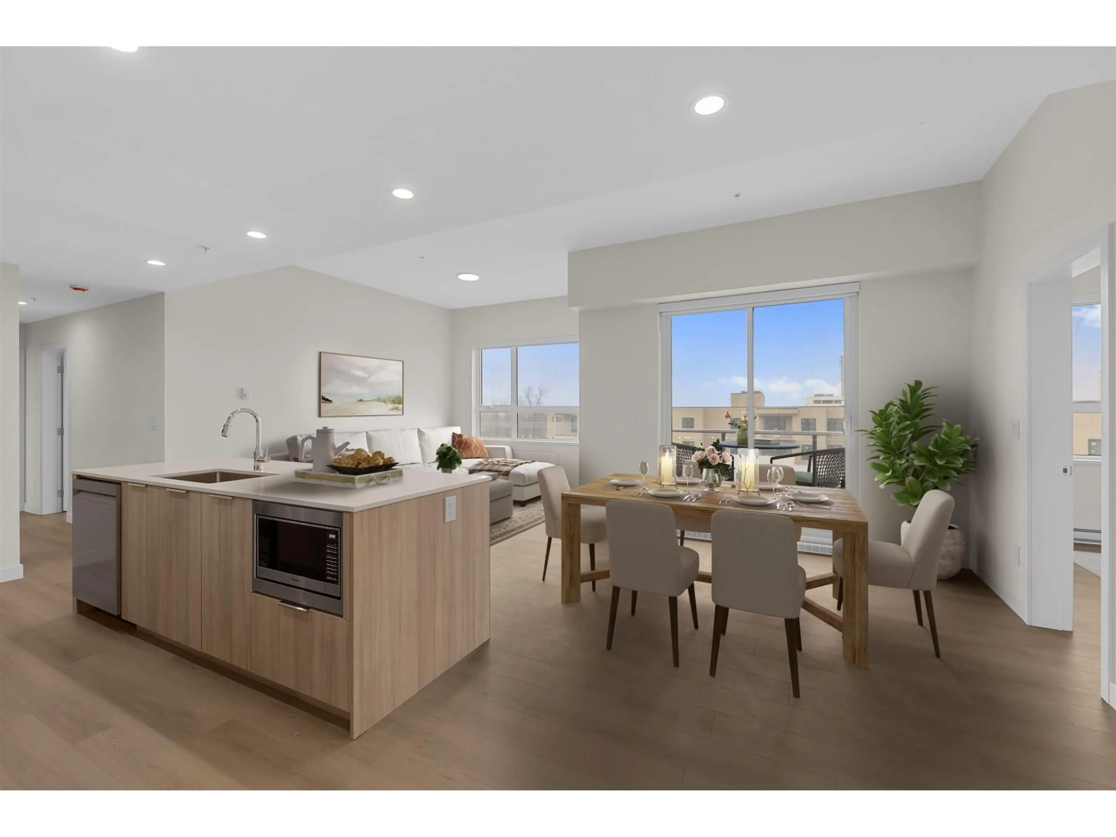 Open concept kitchen, unknown for 512 - 20049 82, Langley British Columbia V2Y2A7