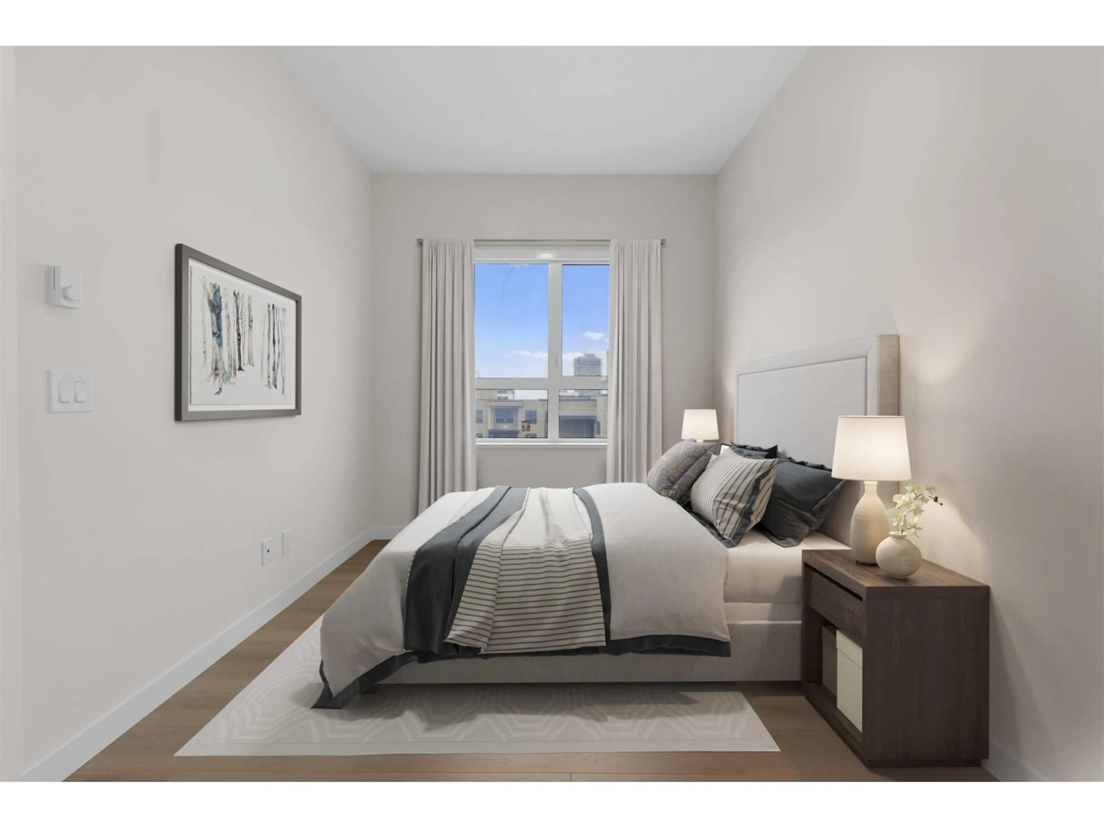 Bedroom with bed, unknown for 512 - 20049 82, Langley British Columbia V2Y2A7