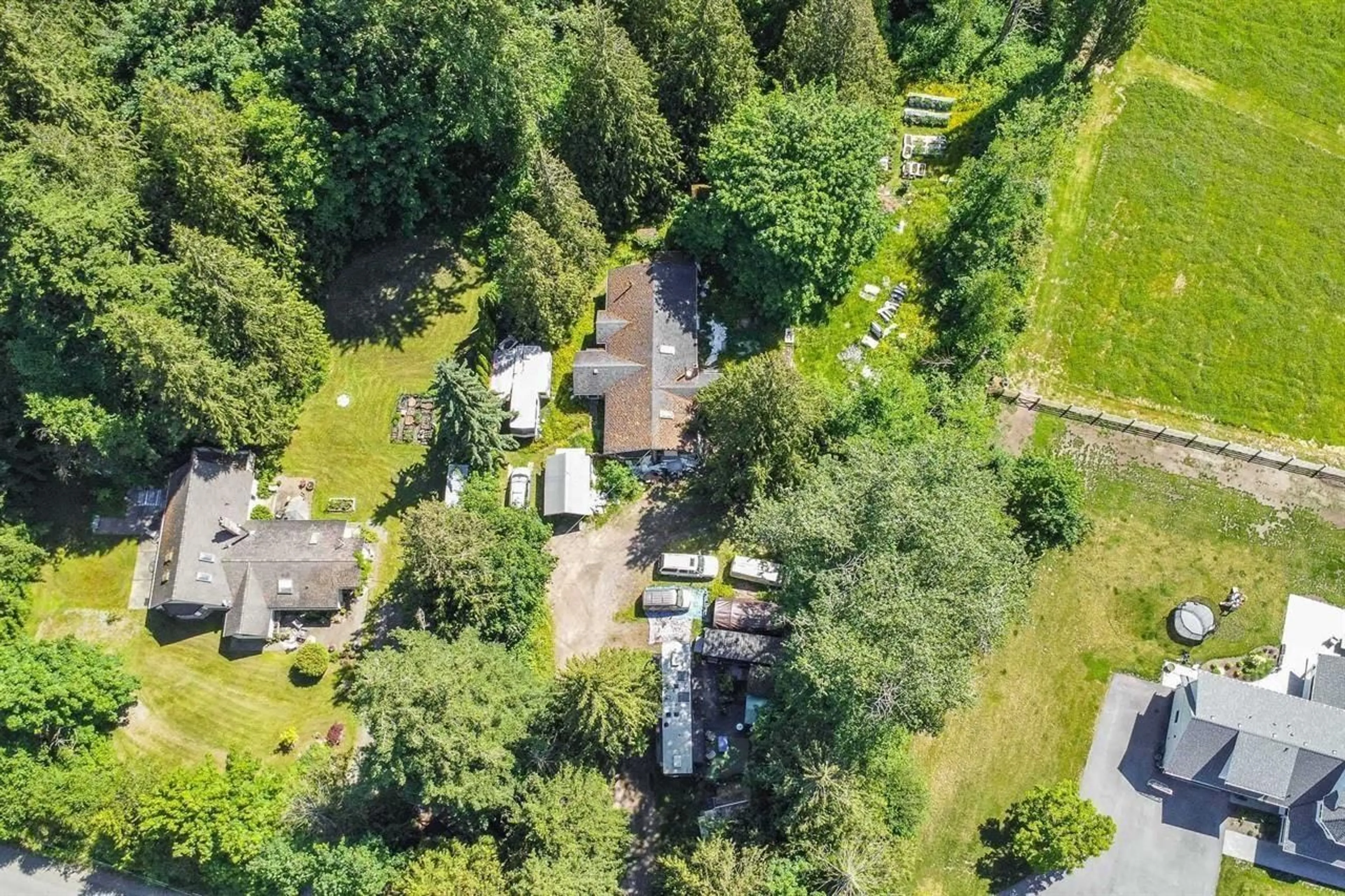 A pic from outside/outdoor area/front of a property/back of a property/a pic from drone, forest/trees view for 410 224, Langley British Columbia V2Z2W5