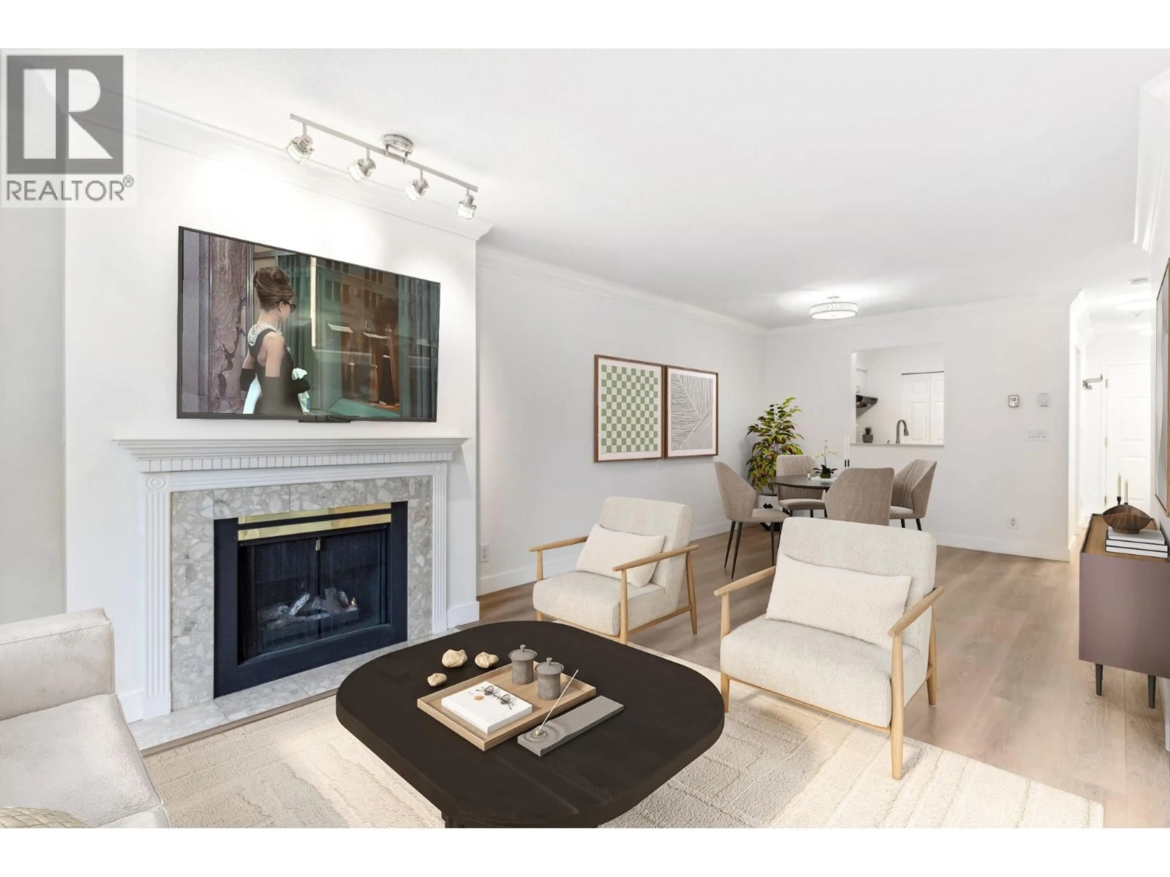 Living room with furniture, unknown for 212 - 6820 RUMBLE STREET, Burnaby British Columbia V5E4H9