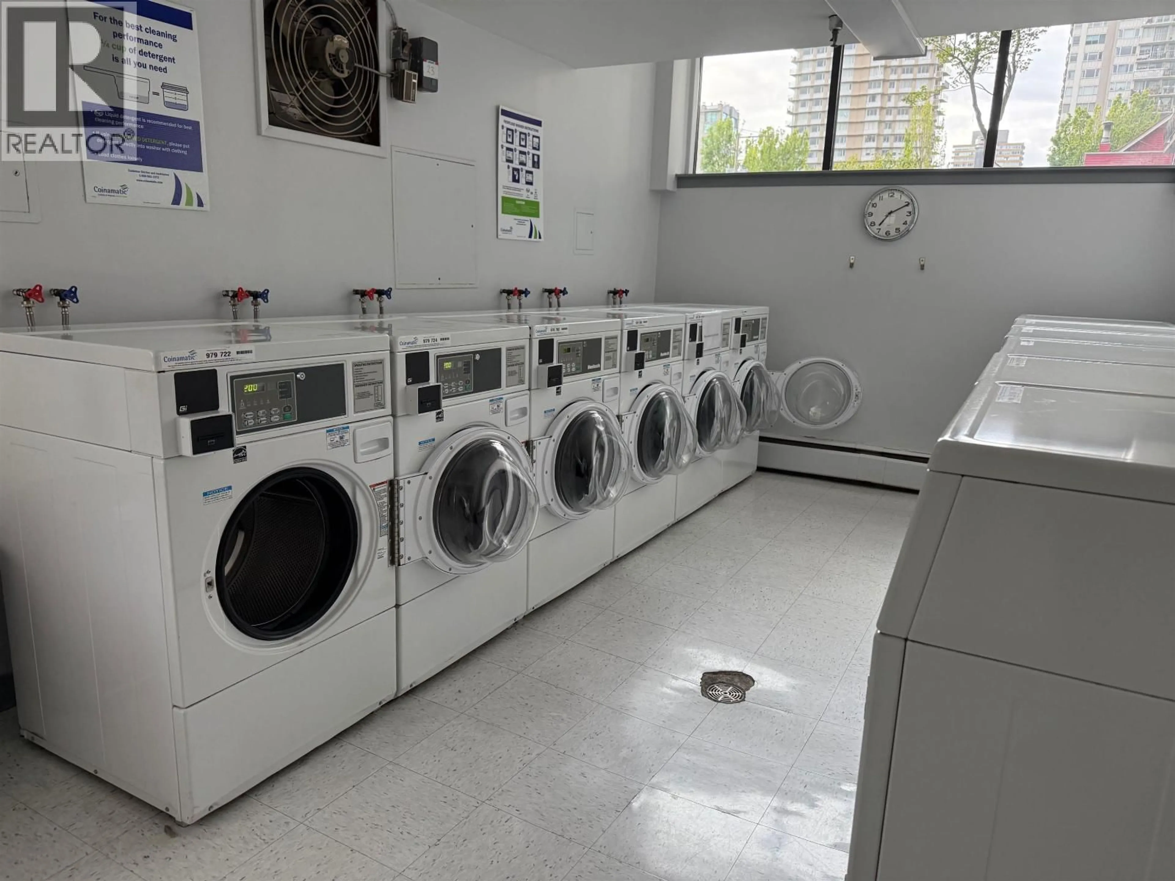 Kitchen with laundary machines, unknown for 201 - 1740 COMOX STREET, Vancouver British Columbia V6G2Z1