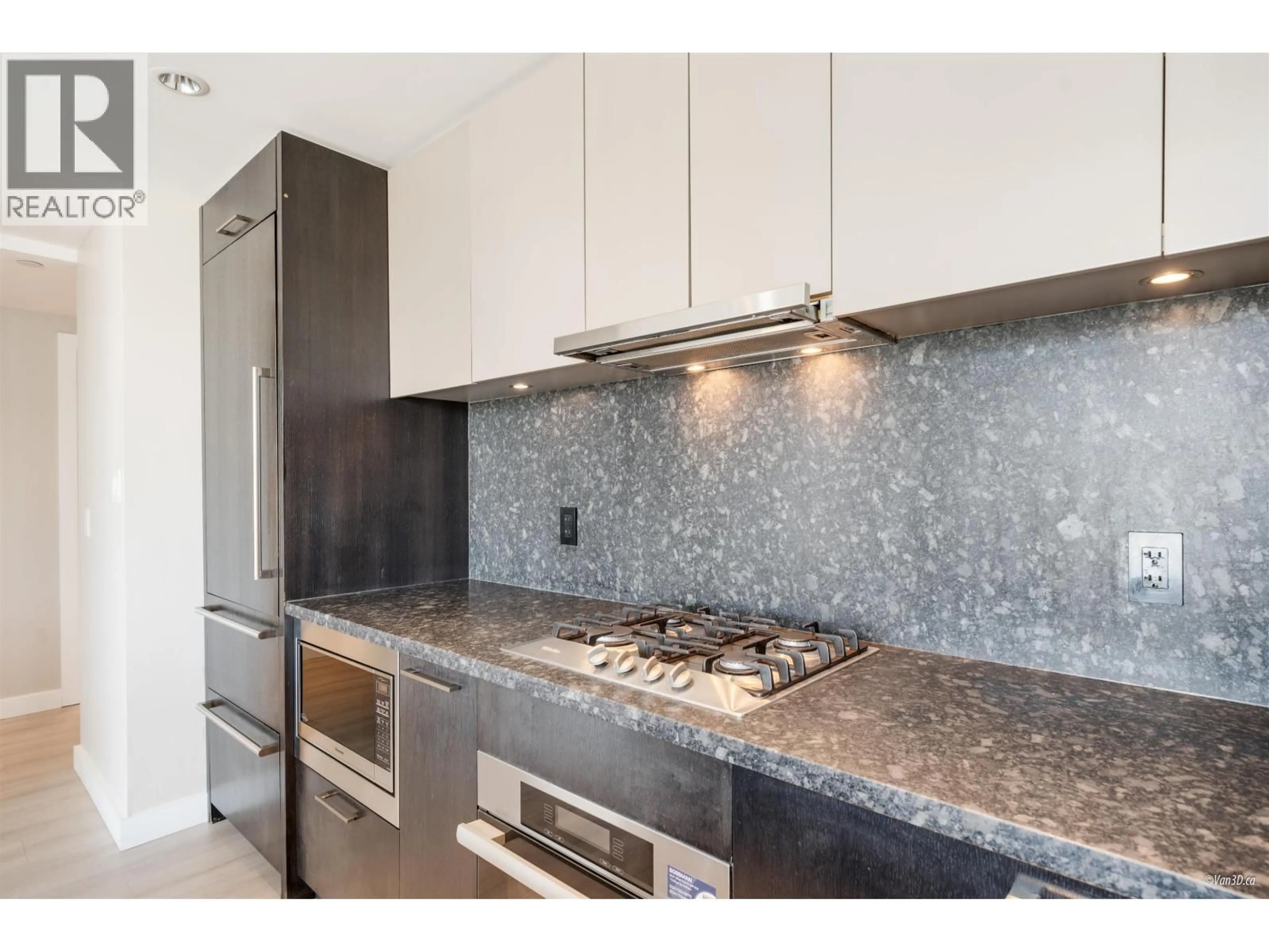 Standard kitchen, ceramic/tile floor for 3603 - 1372 SEYMOUR STREET, Vancouver British Columbia V6B0L1