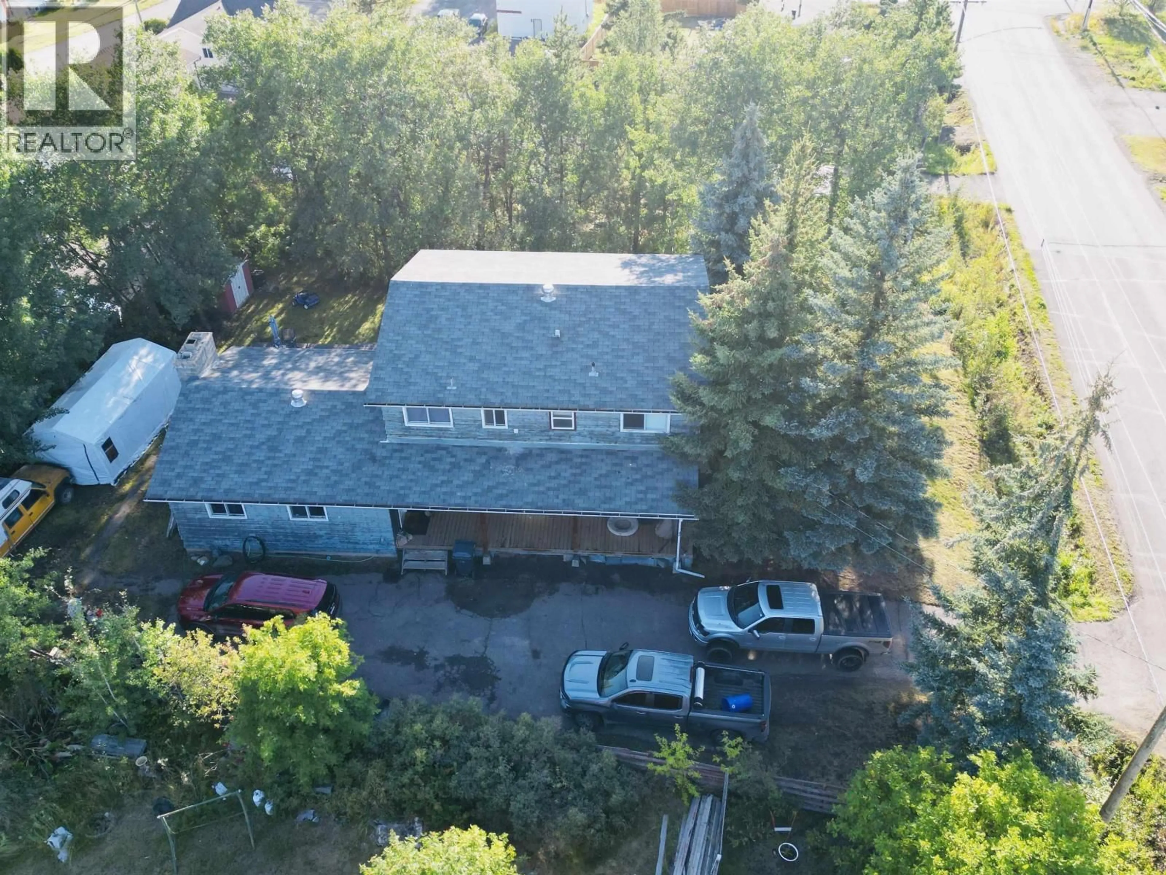 A pic from outside/outdoor area/front of a property/back of a property/a pic from drone, unknown for 206 5TH AVENUE, Burns Lake British Columbia V0J1E0