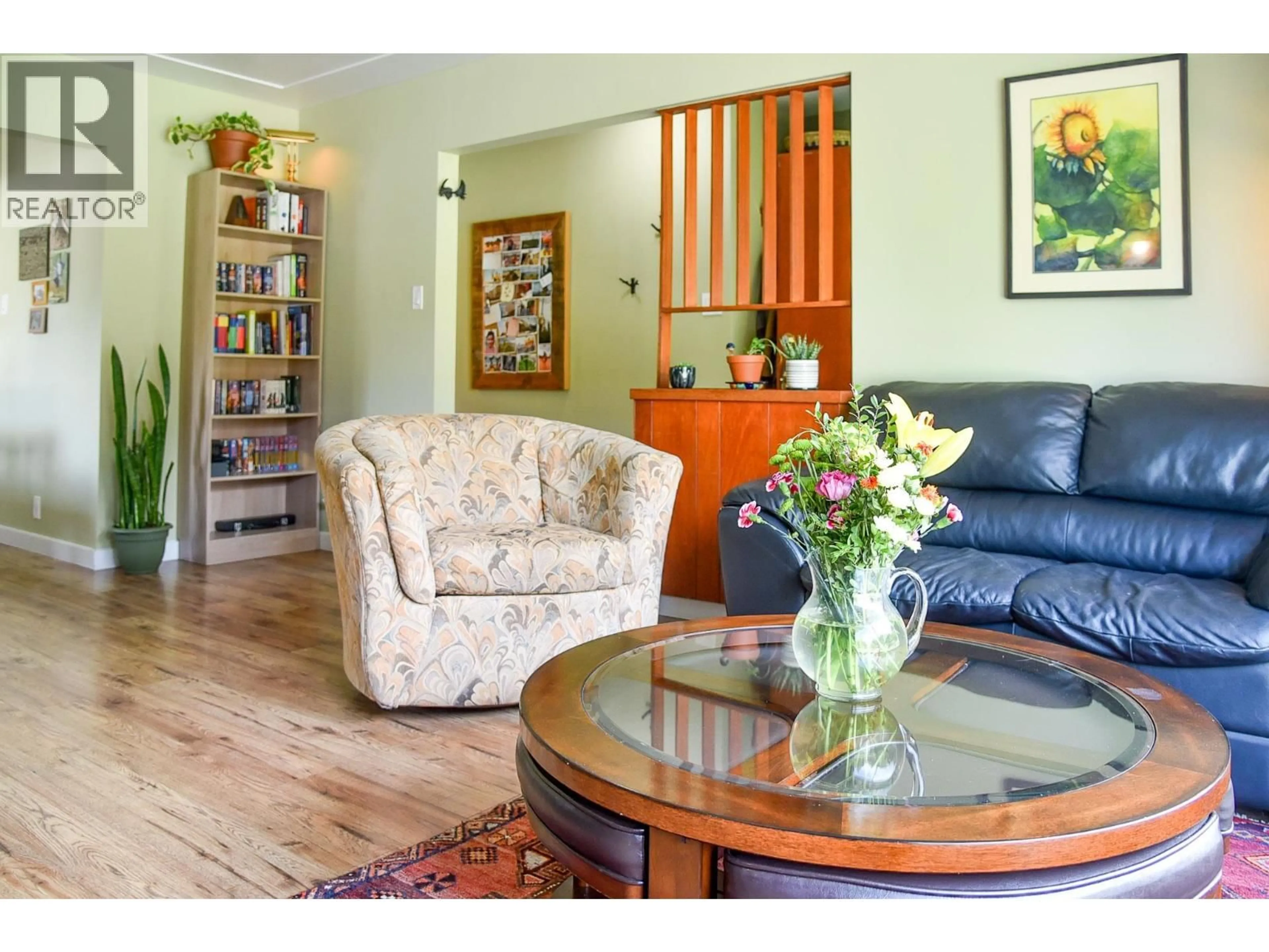 Living room with furniture, wood/laminate floor for 4825 DAVIS AVENUE, Terrace British Columbia V8G1Y2