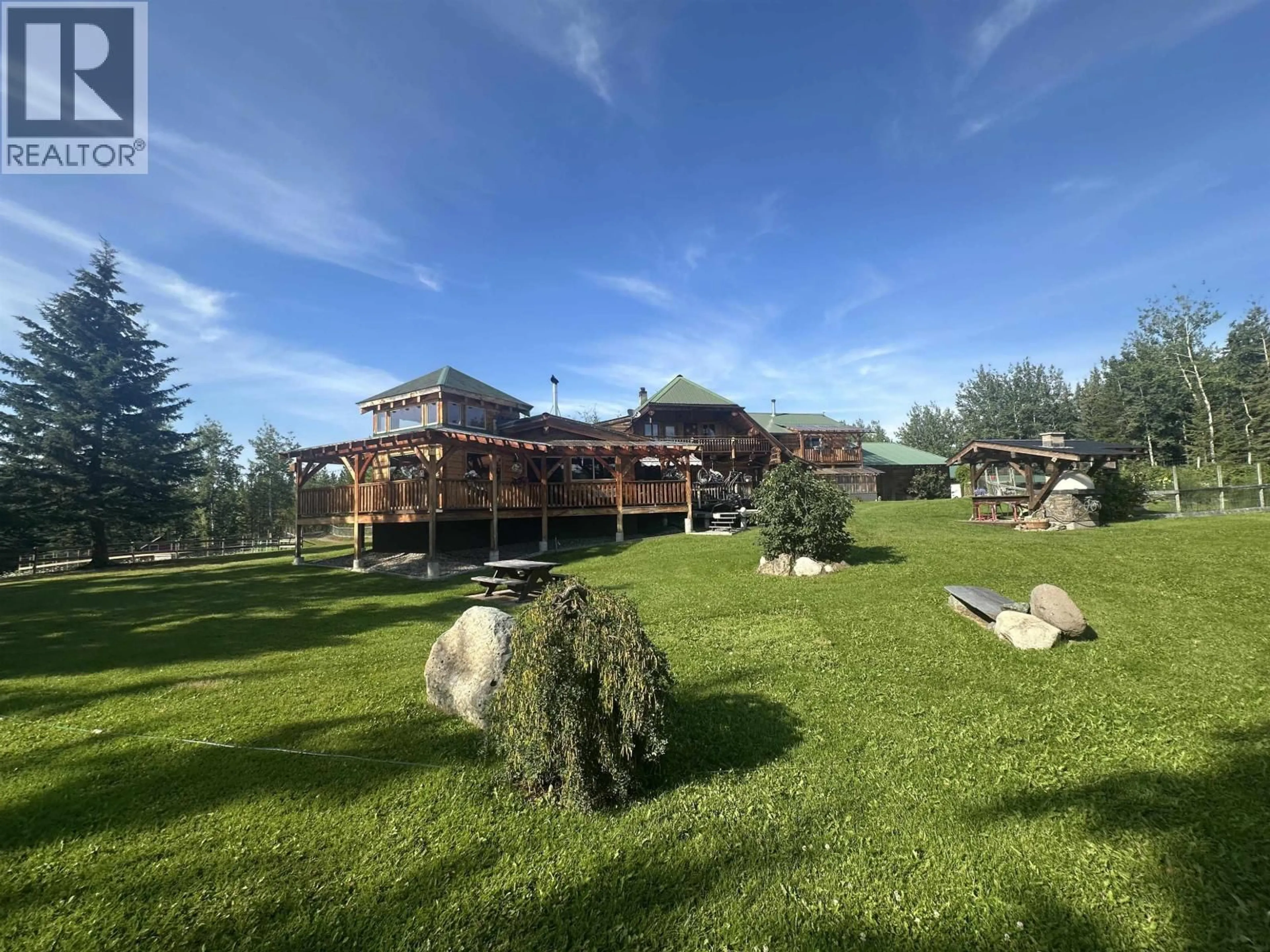 A pic from outside/outdoor area/front of a property/back of a property/a pic from drone, unknown for 2982 BIG LAKE WEST ROAD, Williams Lake British Columbia V0L1G0