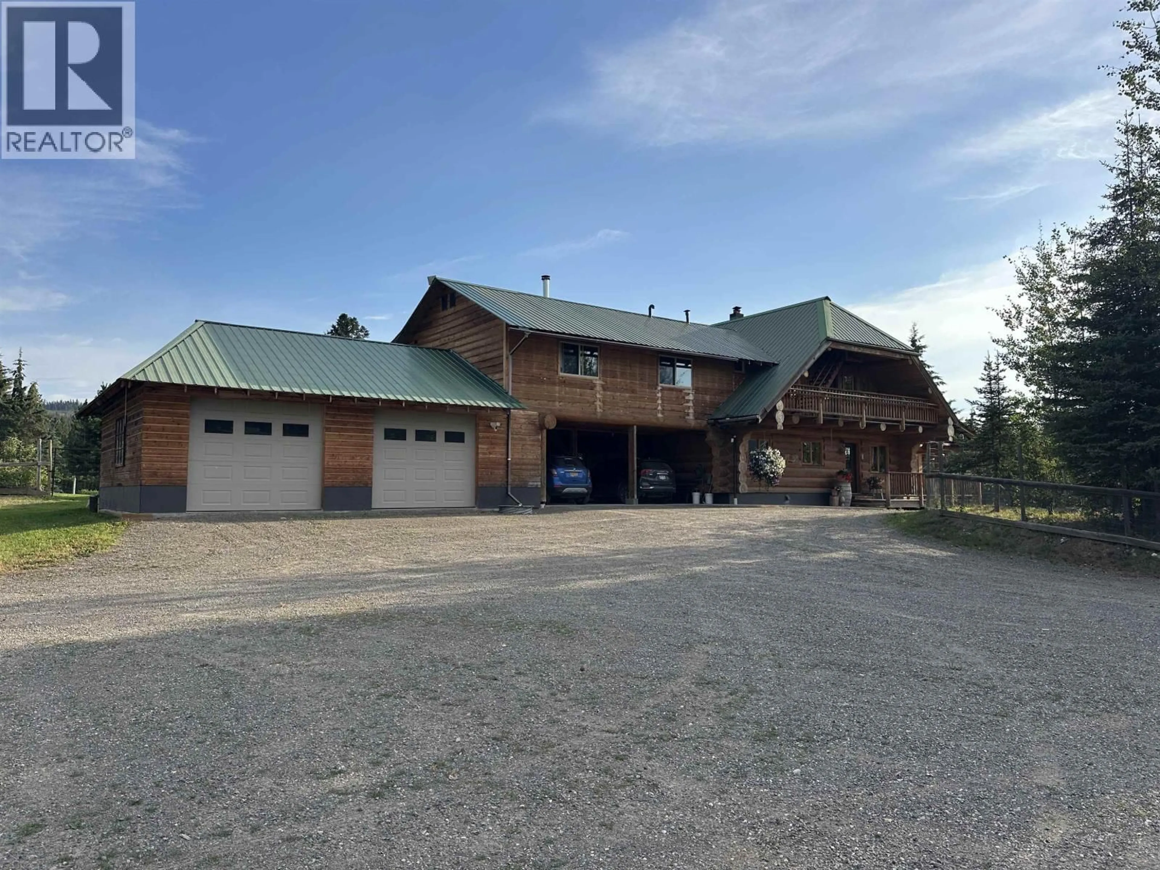 A pic from outside/outdoor area/front of a property/back of a property/a pic from drone, building for 2982 BIG LAKE WEST ROAD, Williams Lake British Columbia V0L1G0