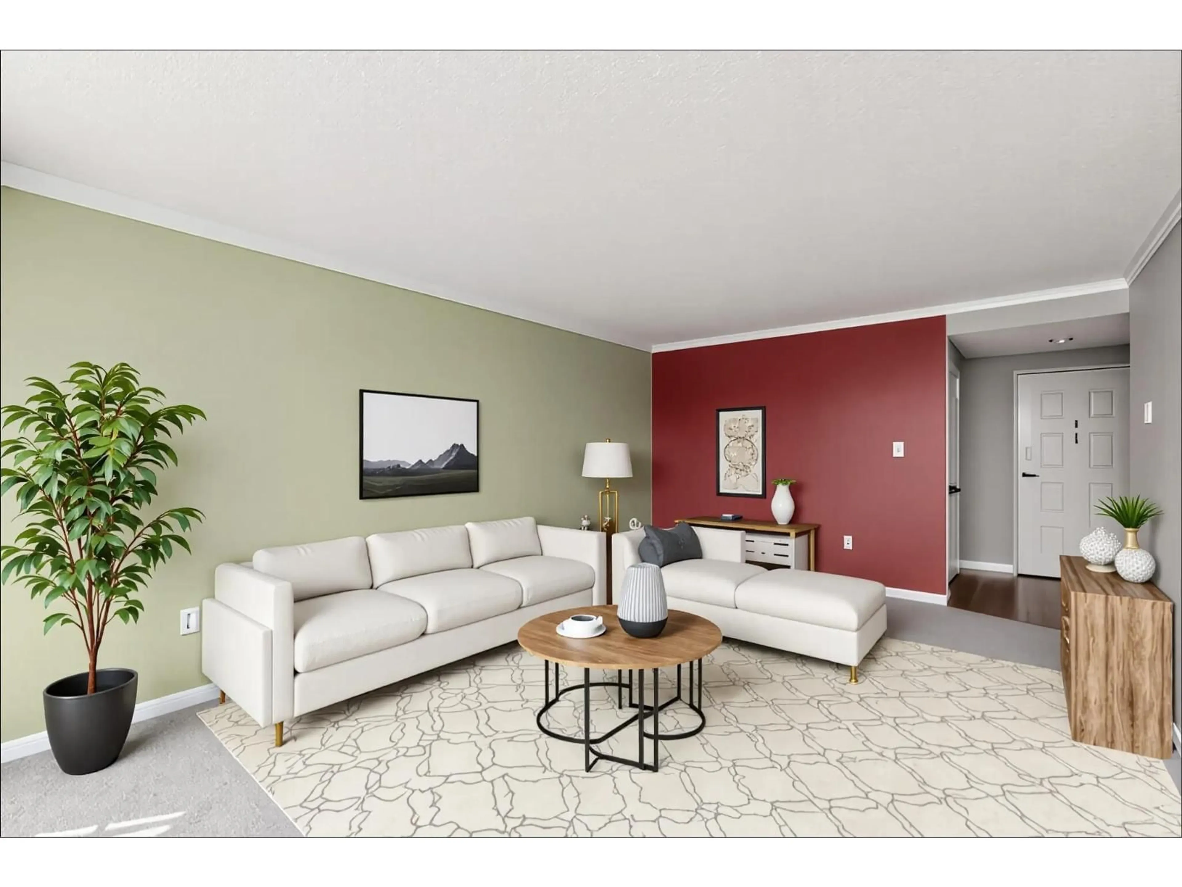 Living room with furniture, unknown for 703 - 31955 OLD YALE, Abbotsford British Columbia V2T4N1