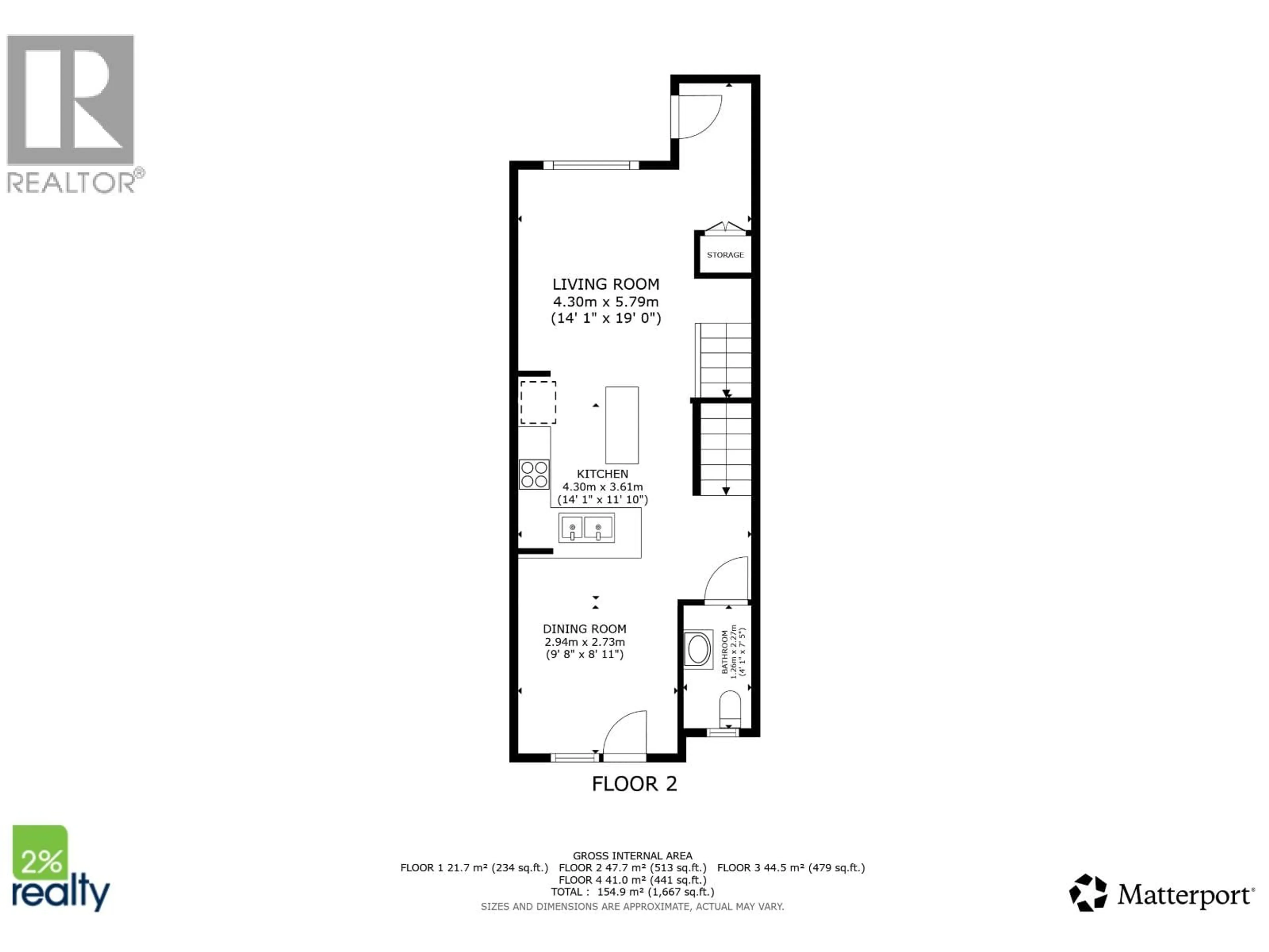 Floor plan for 502 - 606 FOSTER AVENUE, Coquitlam British Columbia V3J0L5
