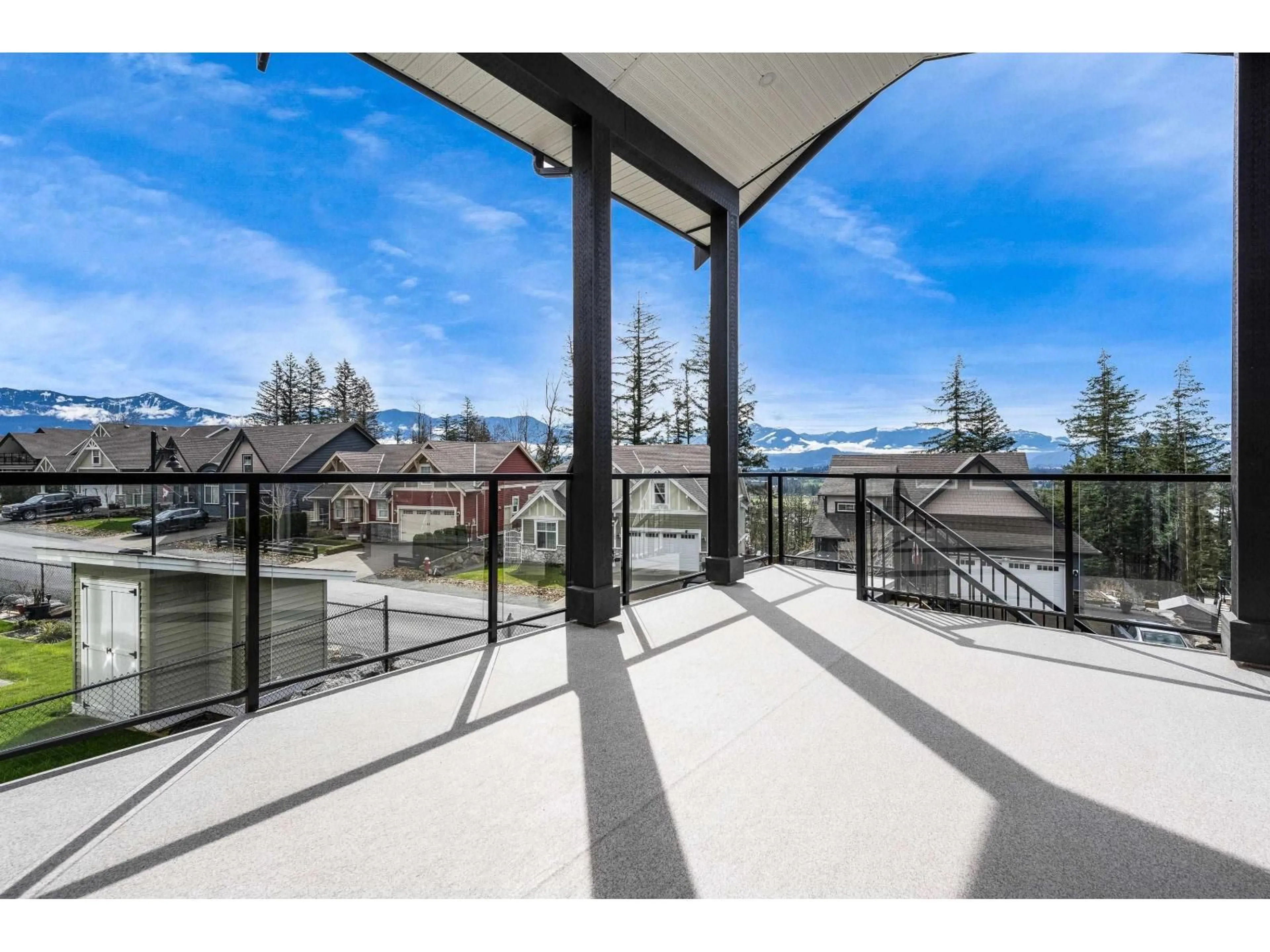 Patio, mountain view for 1306 STROMDAHL PLACE, Agassiz British Columbia V0M1A1
