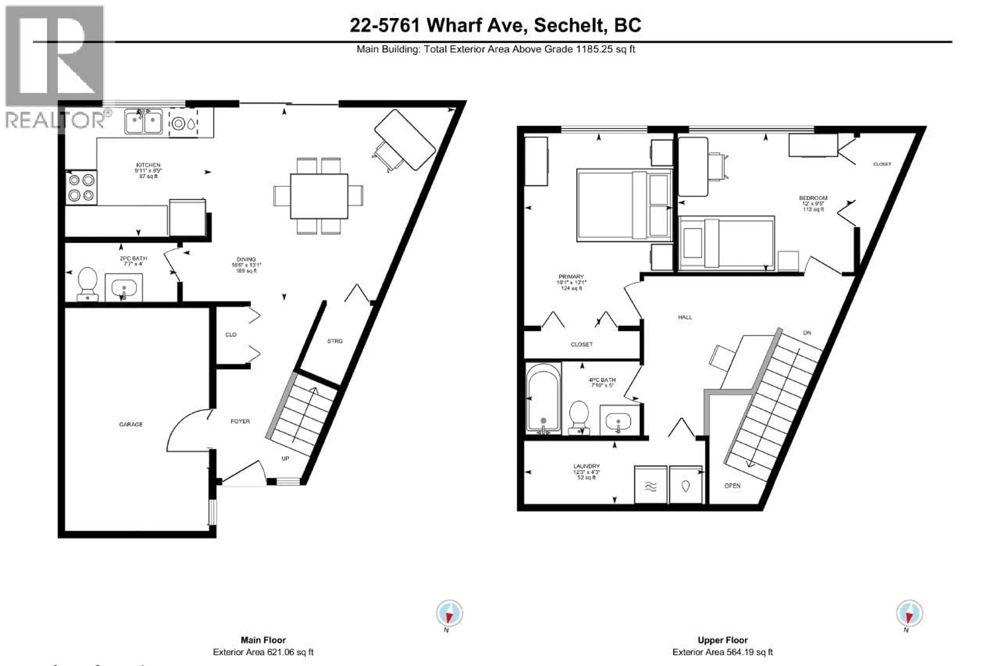 Floor plan for 22 - 5761 WHARF AVENUE, Sechelt British Columbia V0N3A0