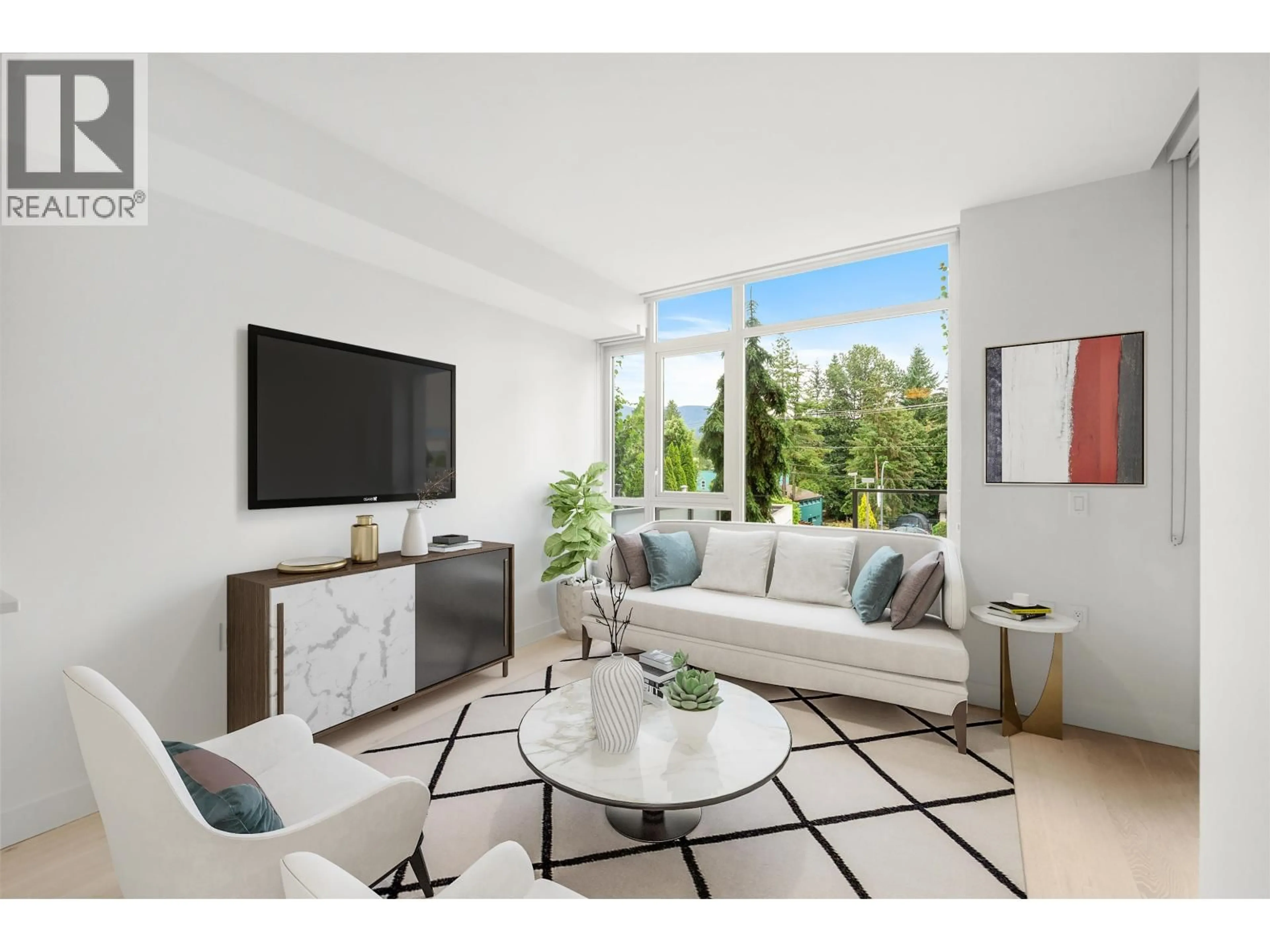 Living room with furniture, unknown for 107 - 2738 LIBRARY LANE, North Vancouver British Columbia V7J0B3